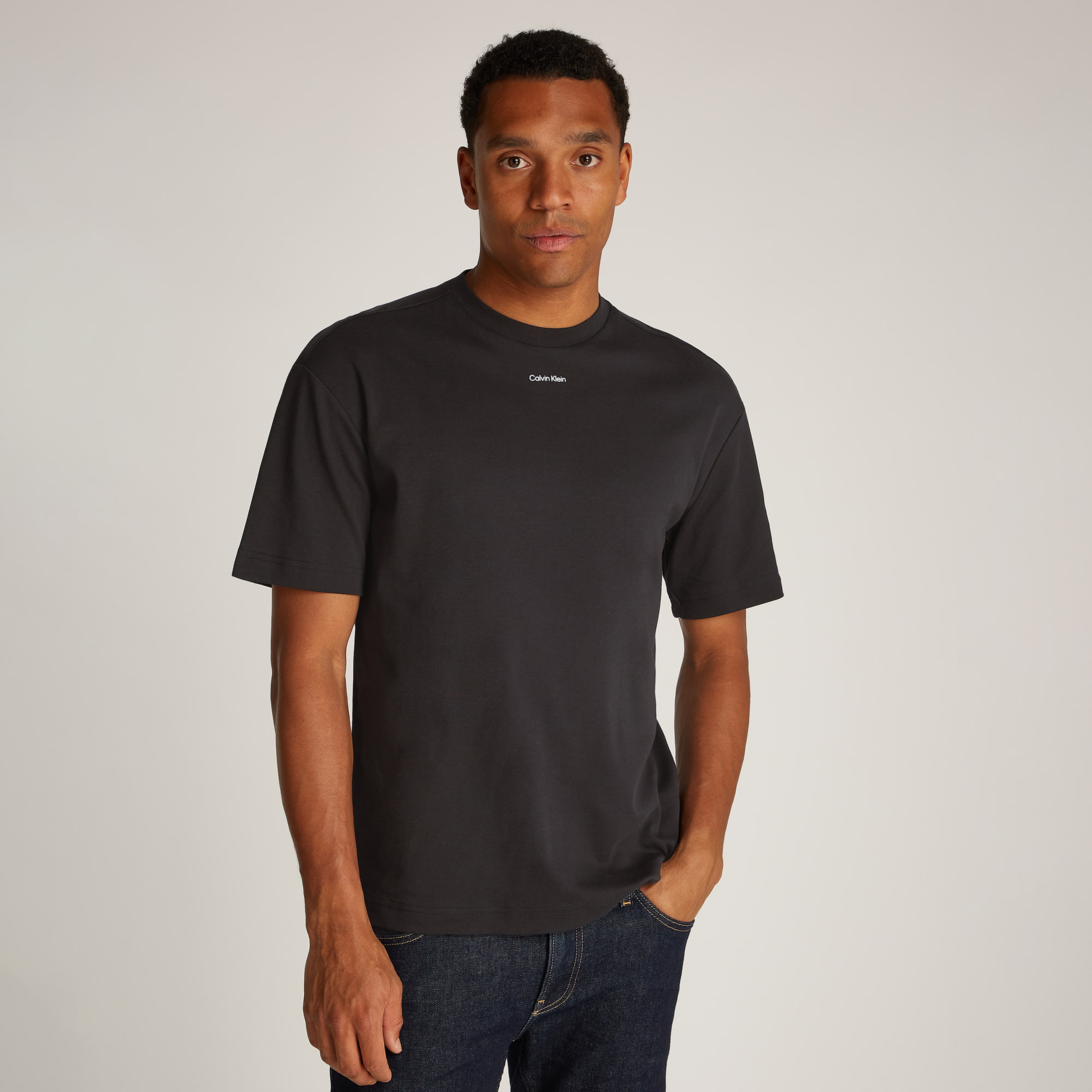 Calvin Klein Erkek Siyah T-Shirt