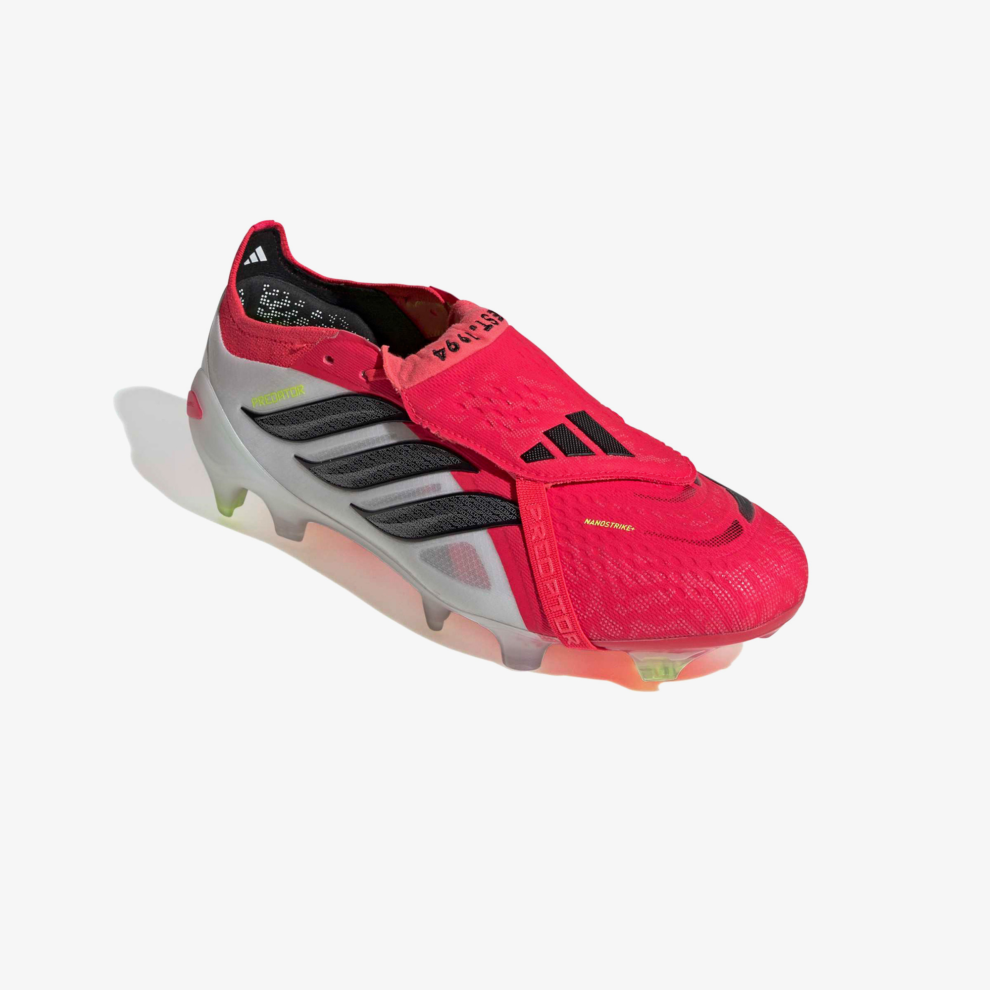 adidas Predator Elite FoldOver Tongue Erkek Kırmızı Çim Saha Kramponu
