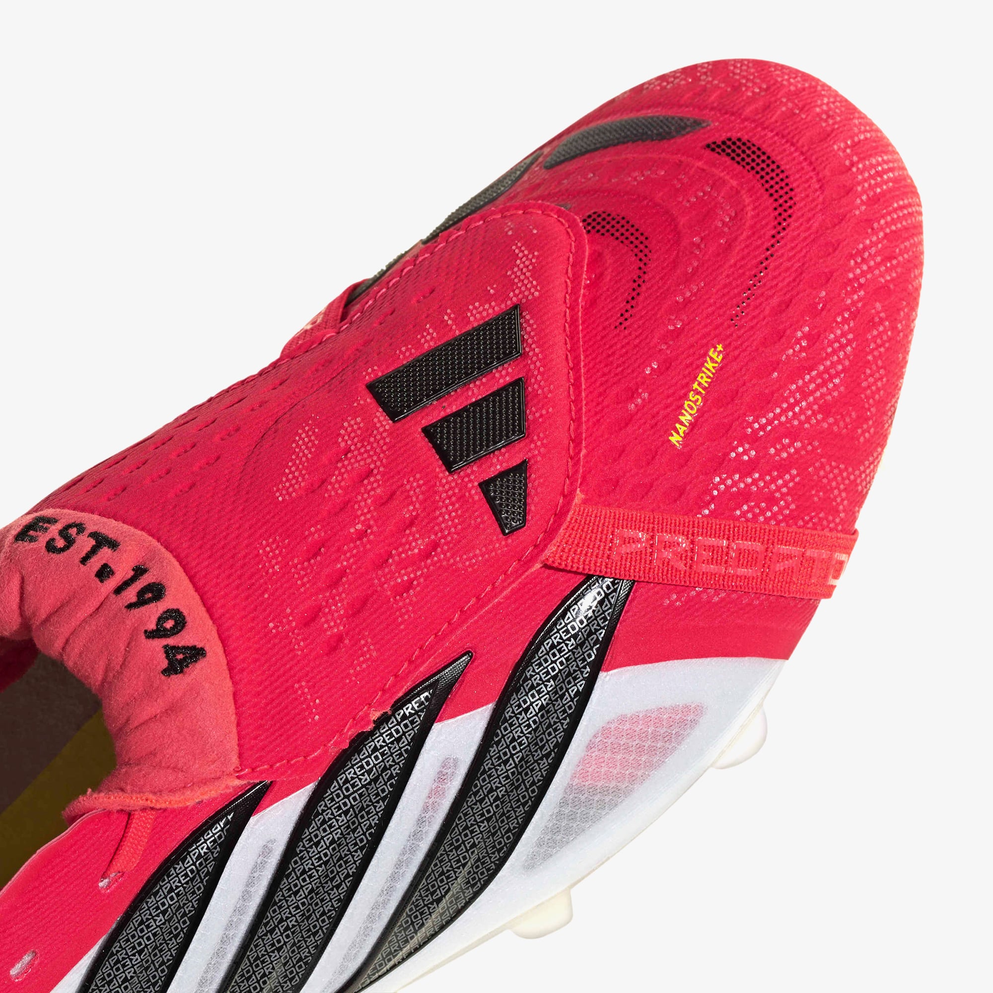 adidas Predator Elite FoldOver Tongue Erkek Kırmızı Çim Saha Kramponu