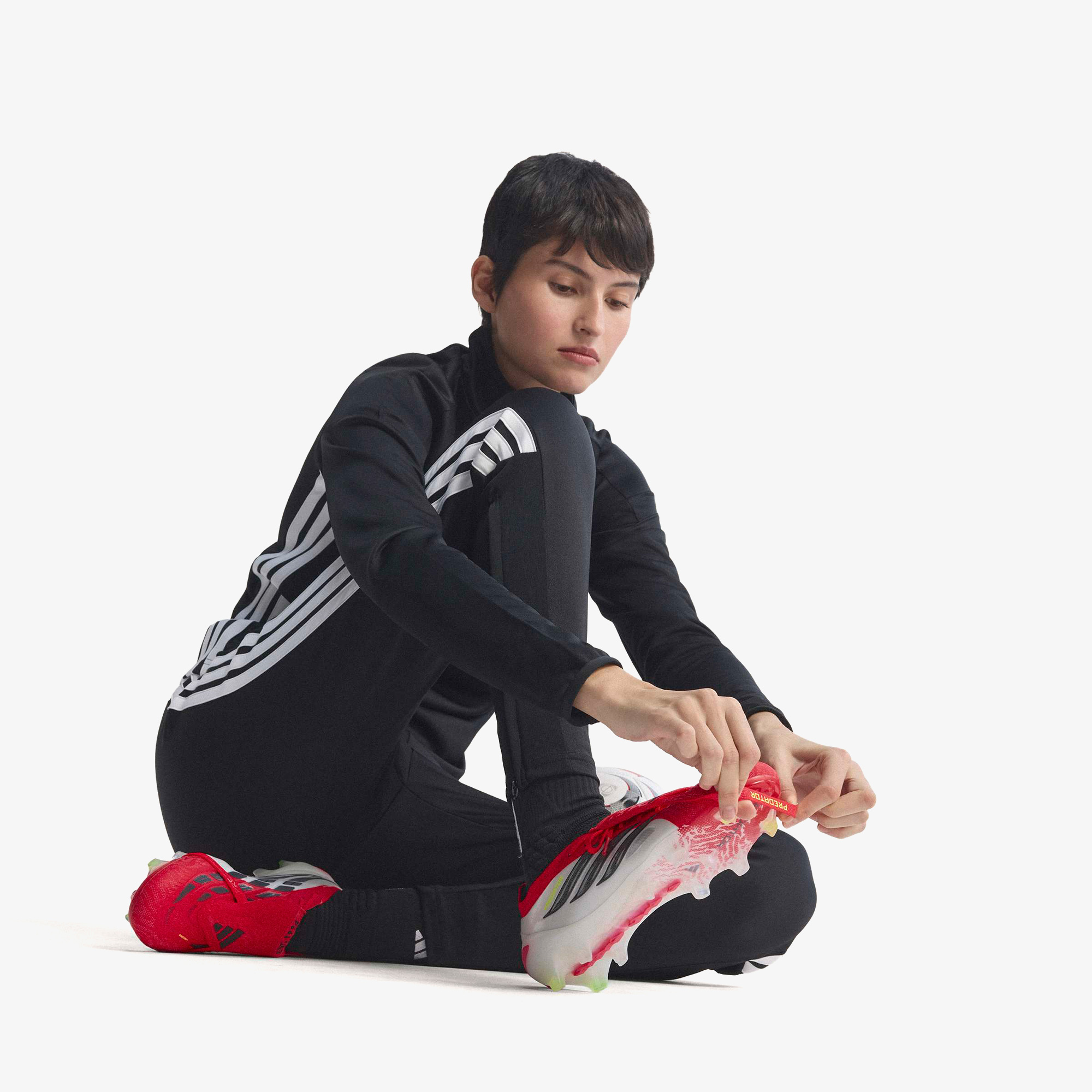 adidas Predator Elite FoldOver Tongue Erkek Kırmızı Çim Saha Kramponu