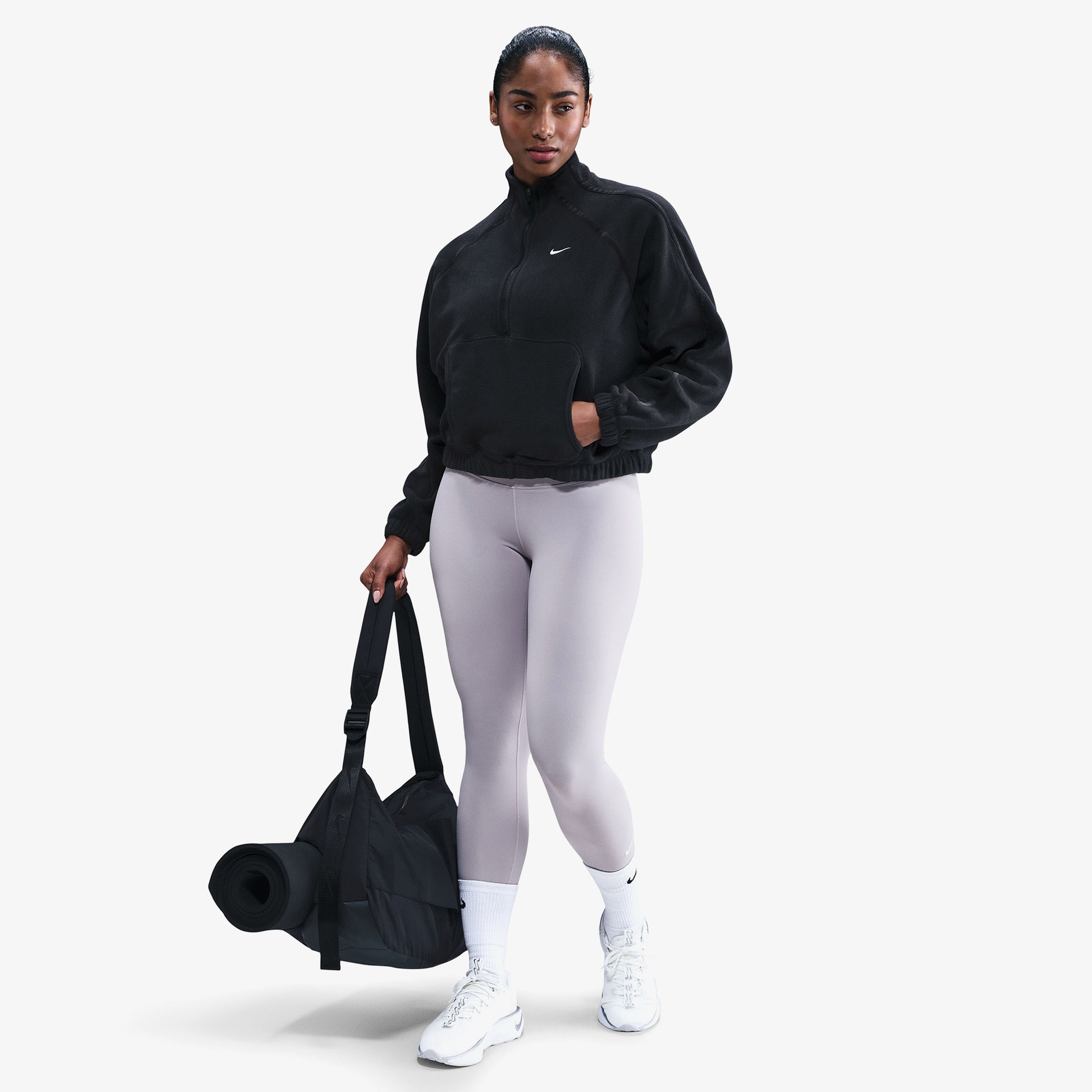 Nike One Kadın Siyah Antrenman T-Shirt