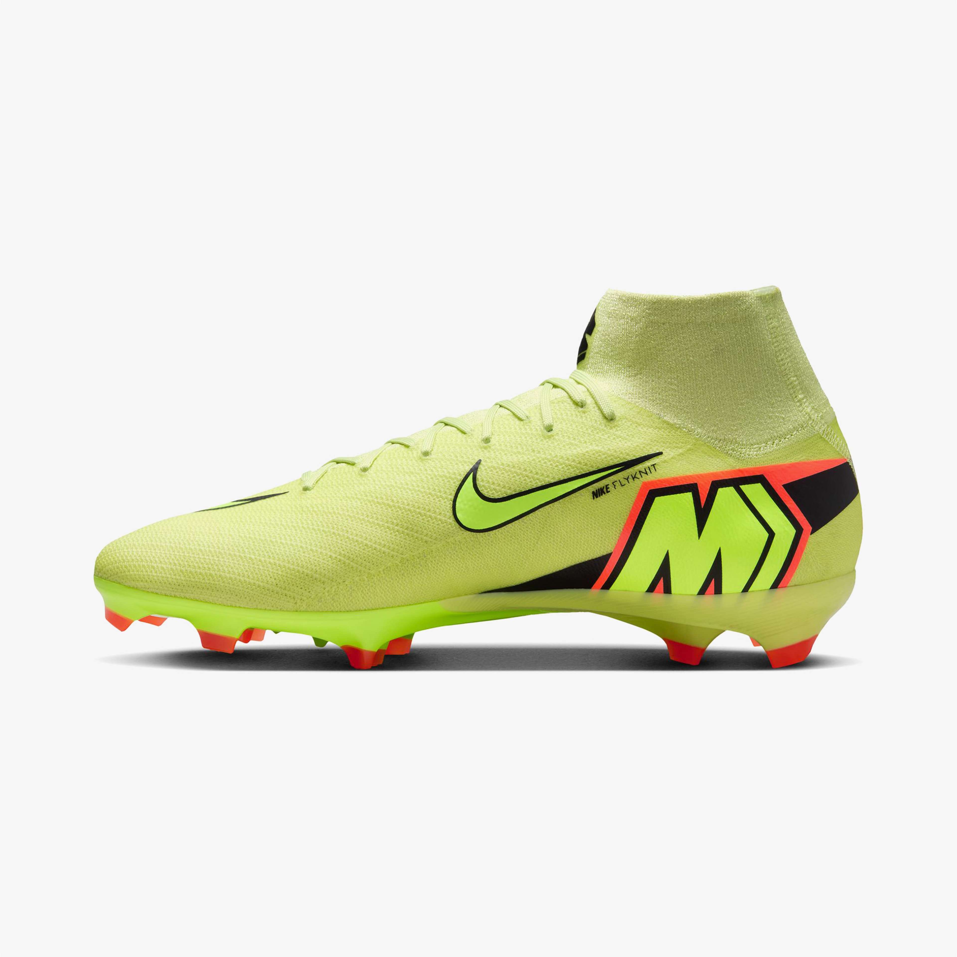 Nike Mercurial Superfly 10 Pro Erkek Yeşil Çim Saha Kramponu