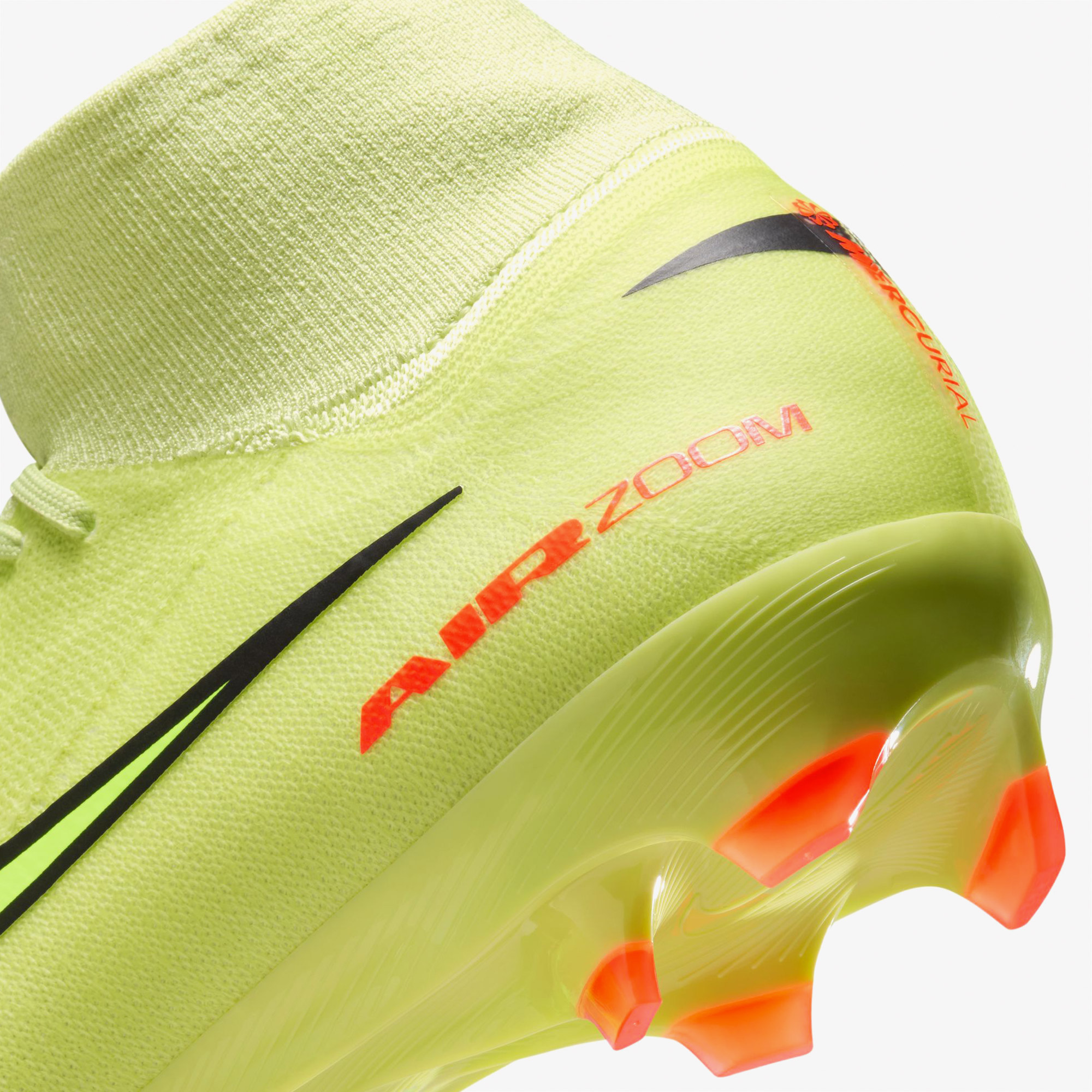Nike Mercurial Superfly 10 Pro Erkek Yeşil Çim Saha Kramponu