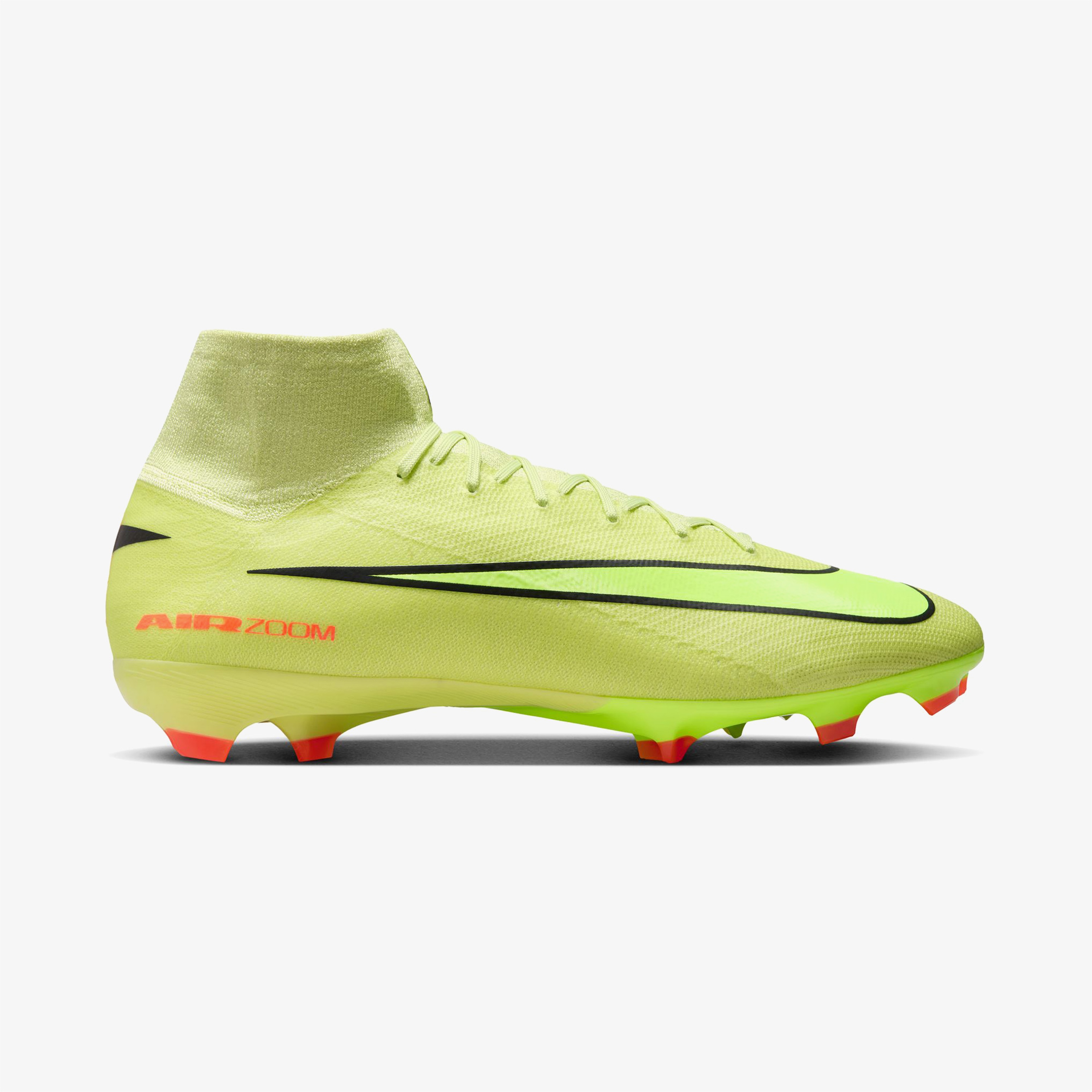Nike Mercurial Superfly 10 Pro Erkek Yeşil Çim Saha Kramponu