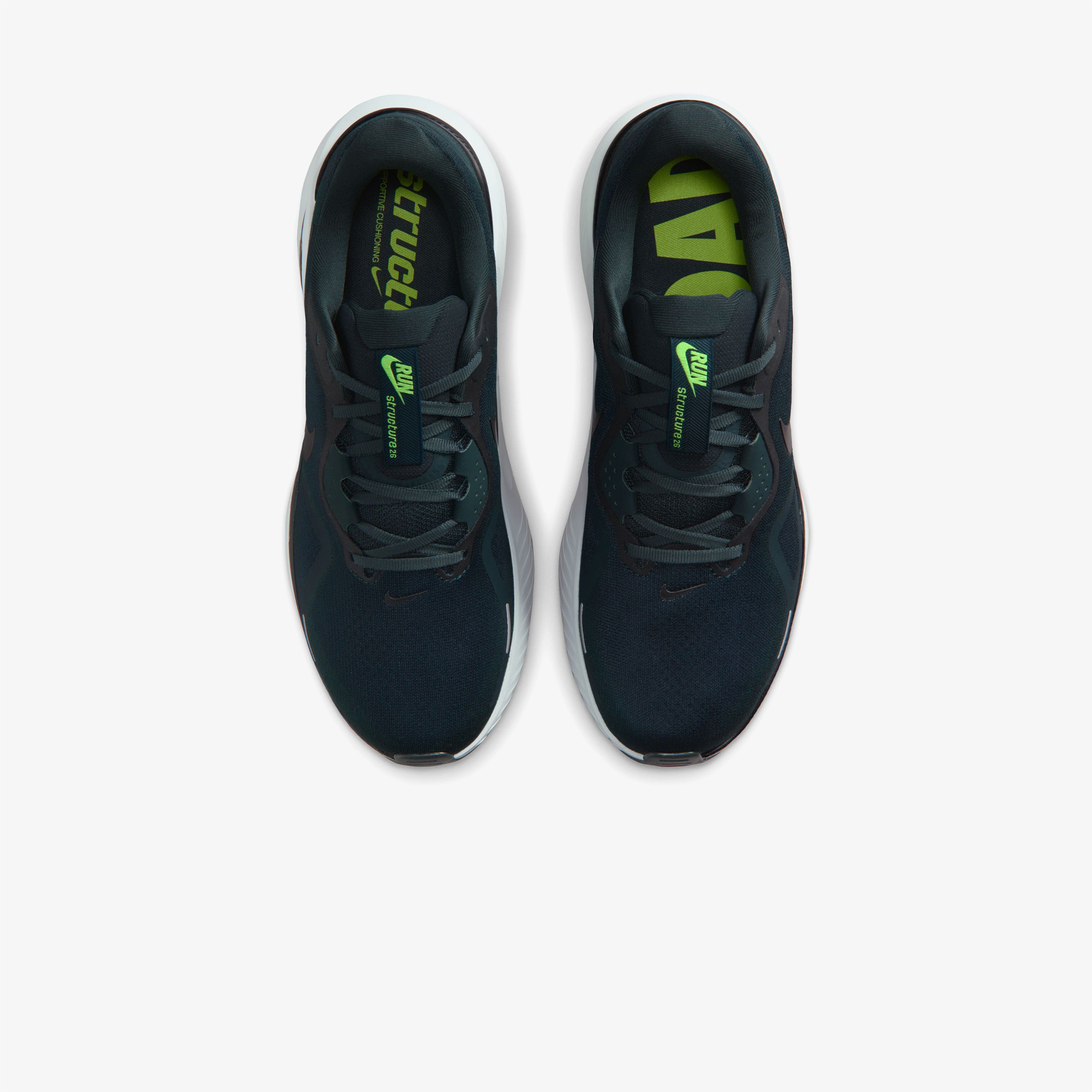 Nike Structure 26 Erkek Yeşil Koşu Ayakkabısı