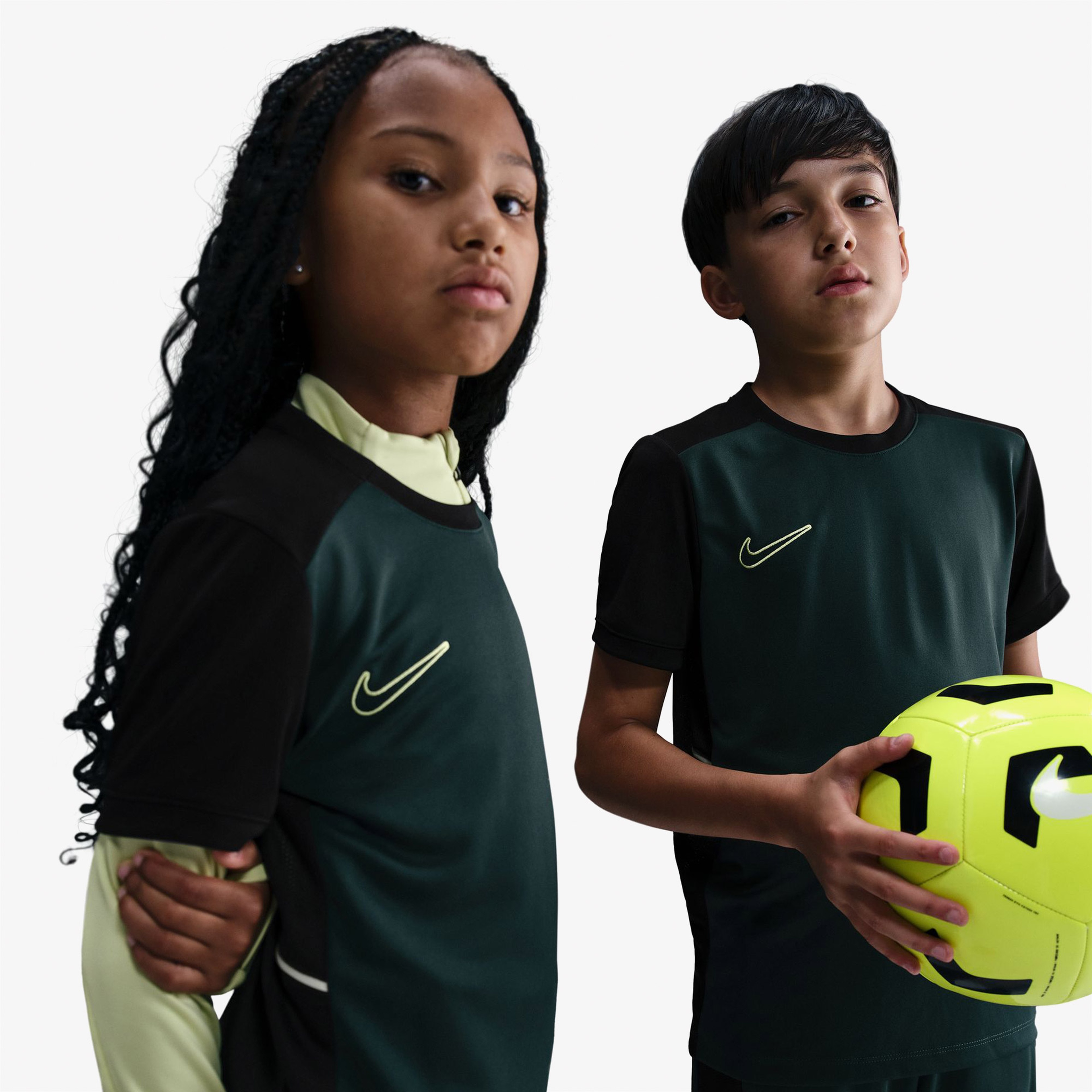 Nike Academy Çocuk Yeşil Futbol T-Shirt