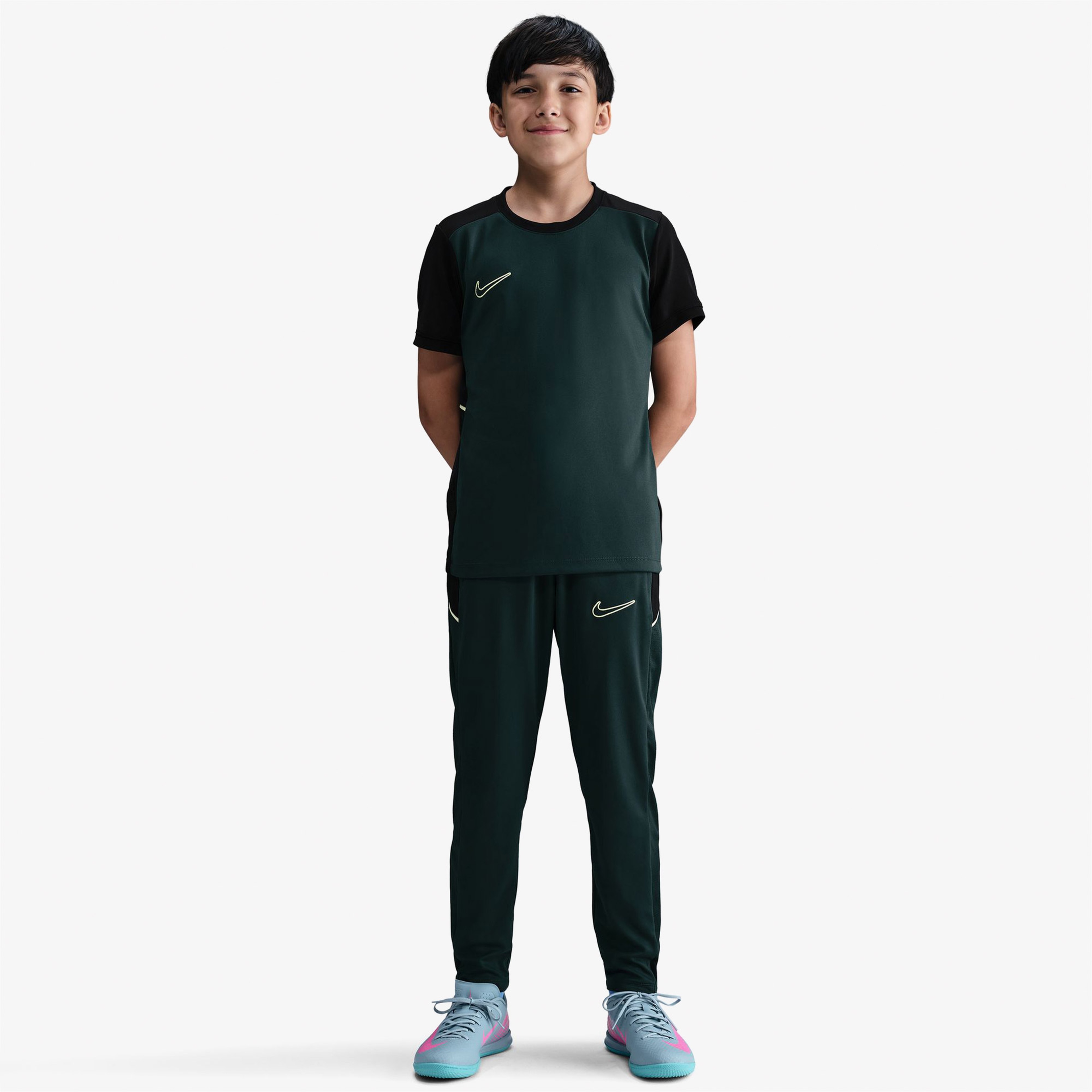 Nike Academy Çocuk Yeşil Futbol T-Shirt
