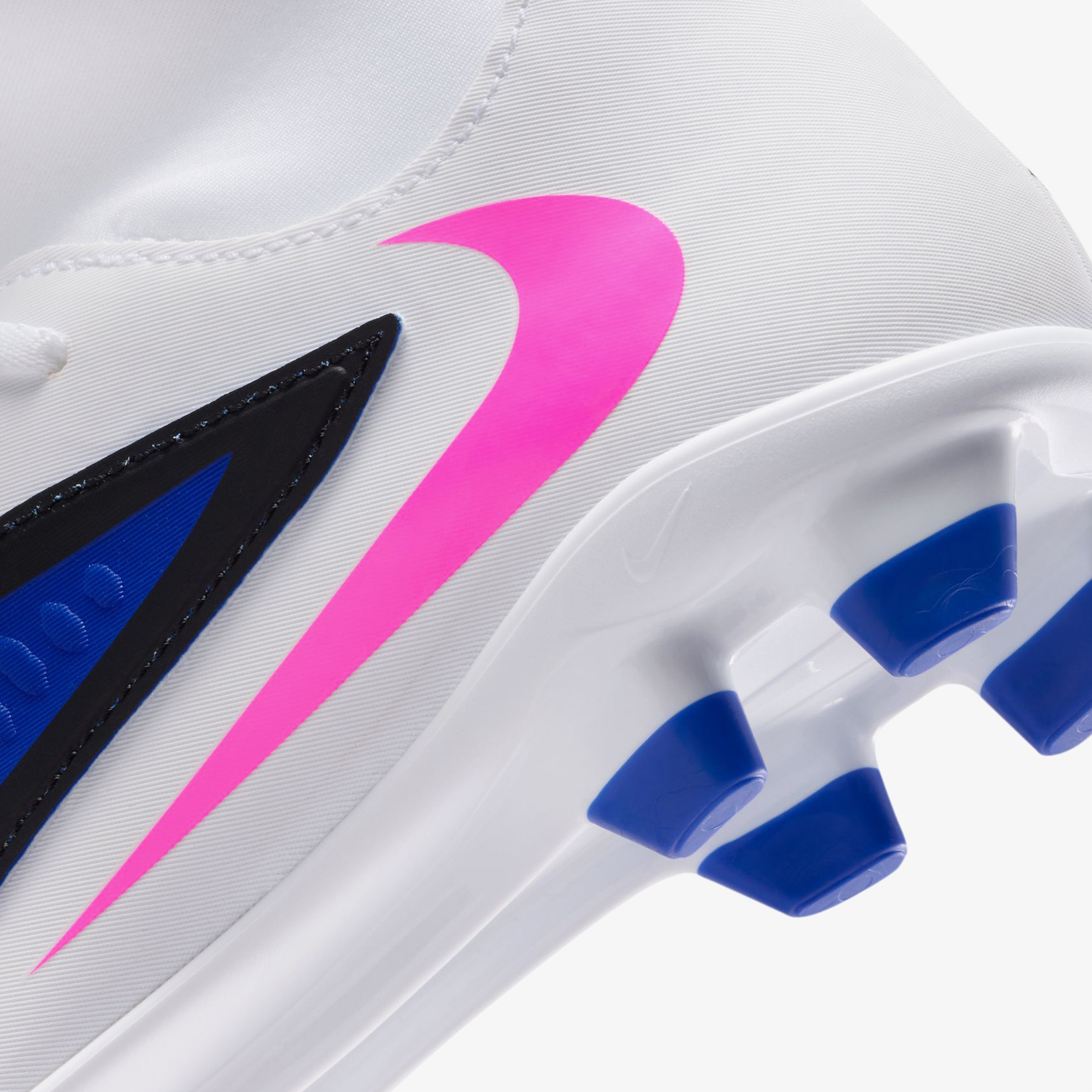 Nike Phantom 6 High Club Çocuk Lacivert Çim Saha Kramponu