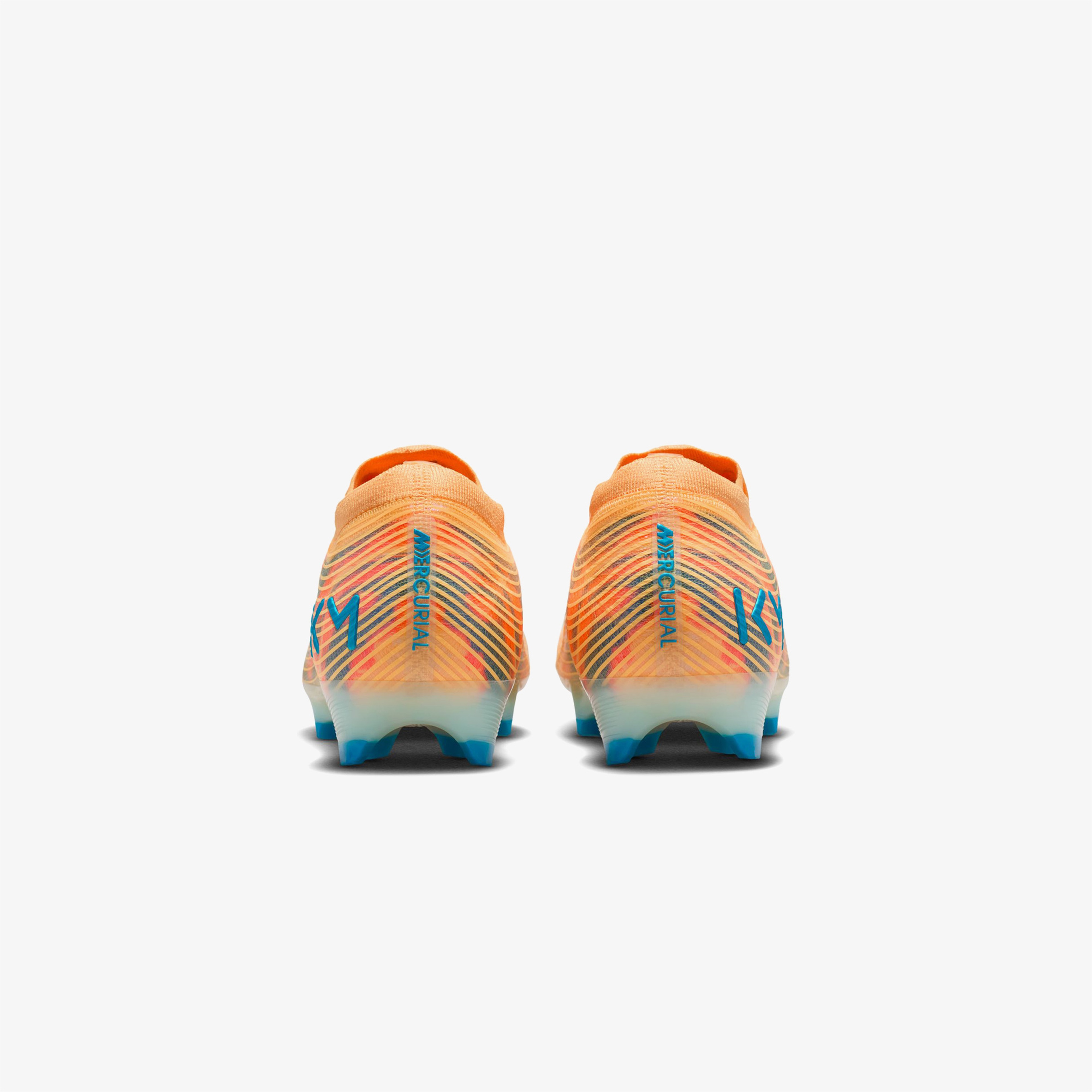 Nike Mercurial Vapor 16 Elite Kylian Mbappe Erkek Turuncu Çim Saha Kramponu