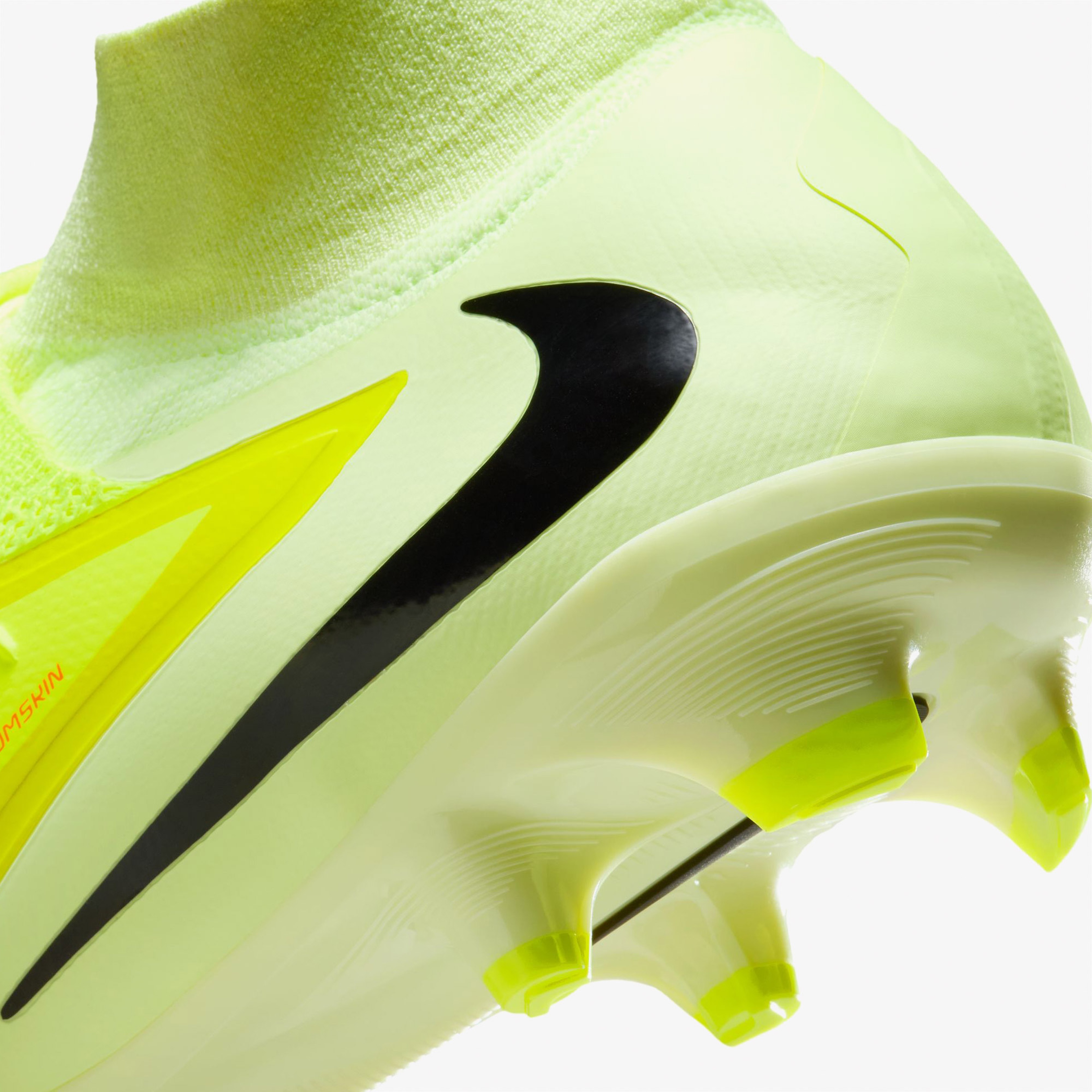 Nike Phantom 6 High Pro Erkek Turuncu Çim Saha Kramponu