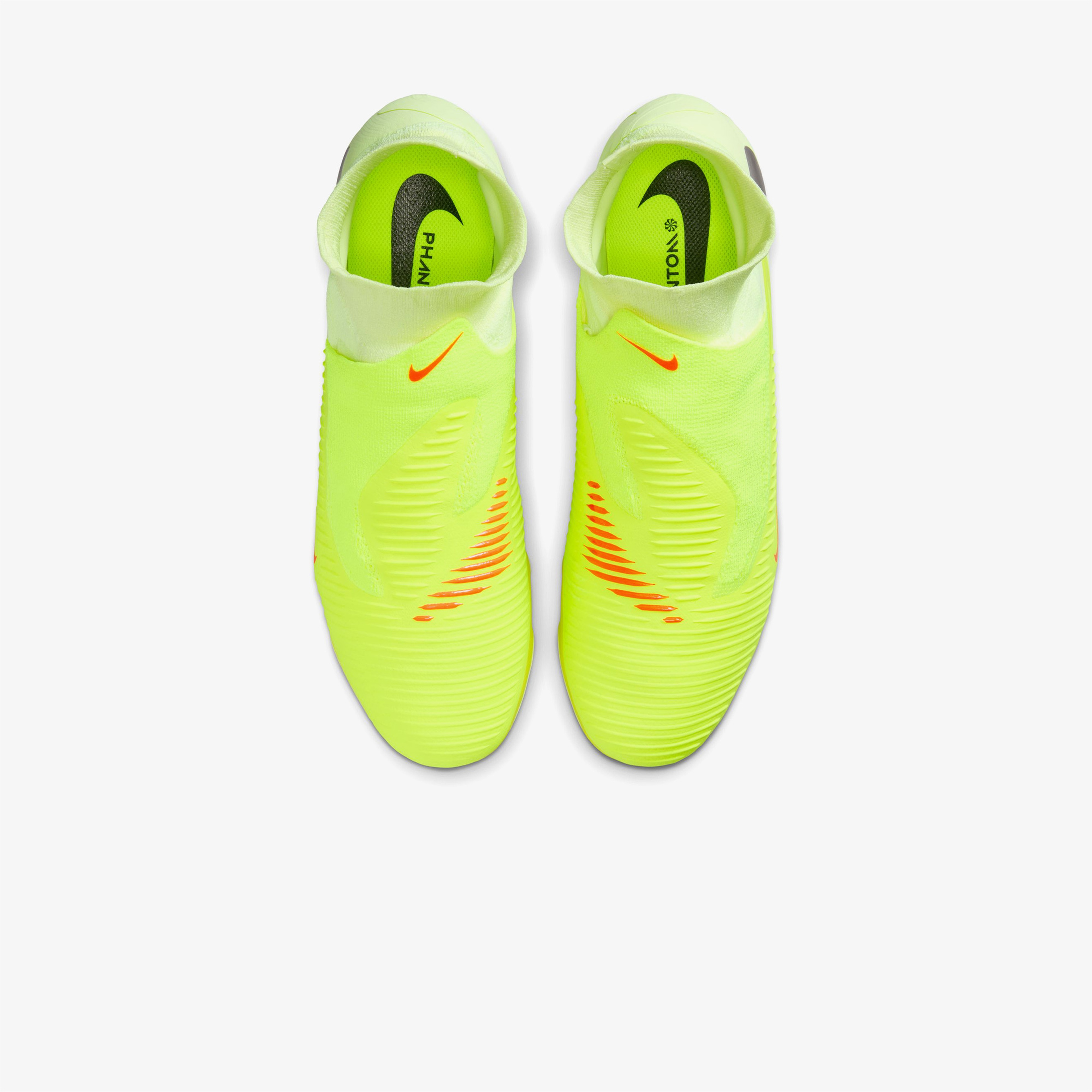 Nike Phantom 6 High Pro Erkek Turuncu Çim Saha Kramponu