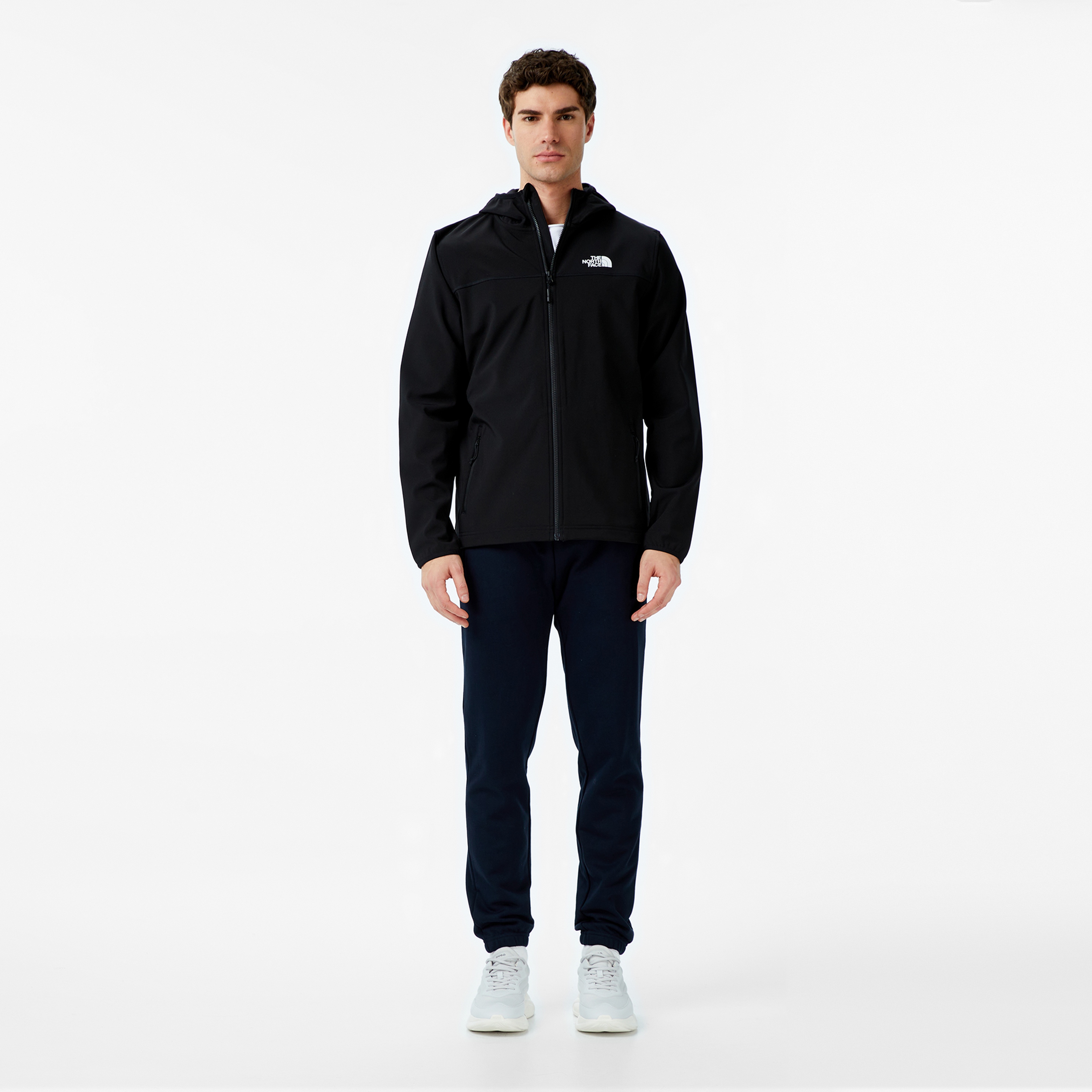 The North Face Combal Softshell 2.0 Erkek Siyah Outdoor Polar