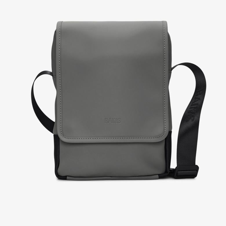 Rains Trail Reporter Bag W3 Unisex Gri Omuz Çantası