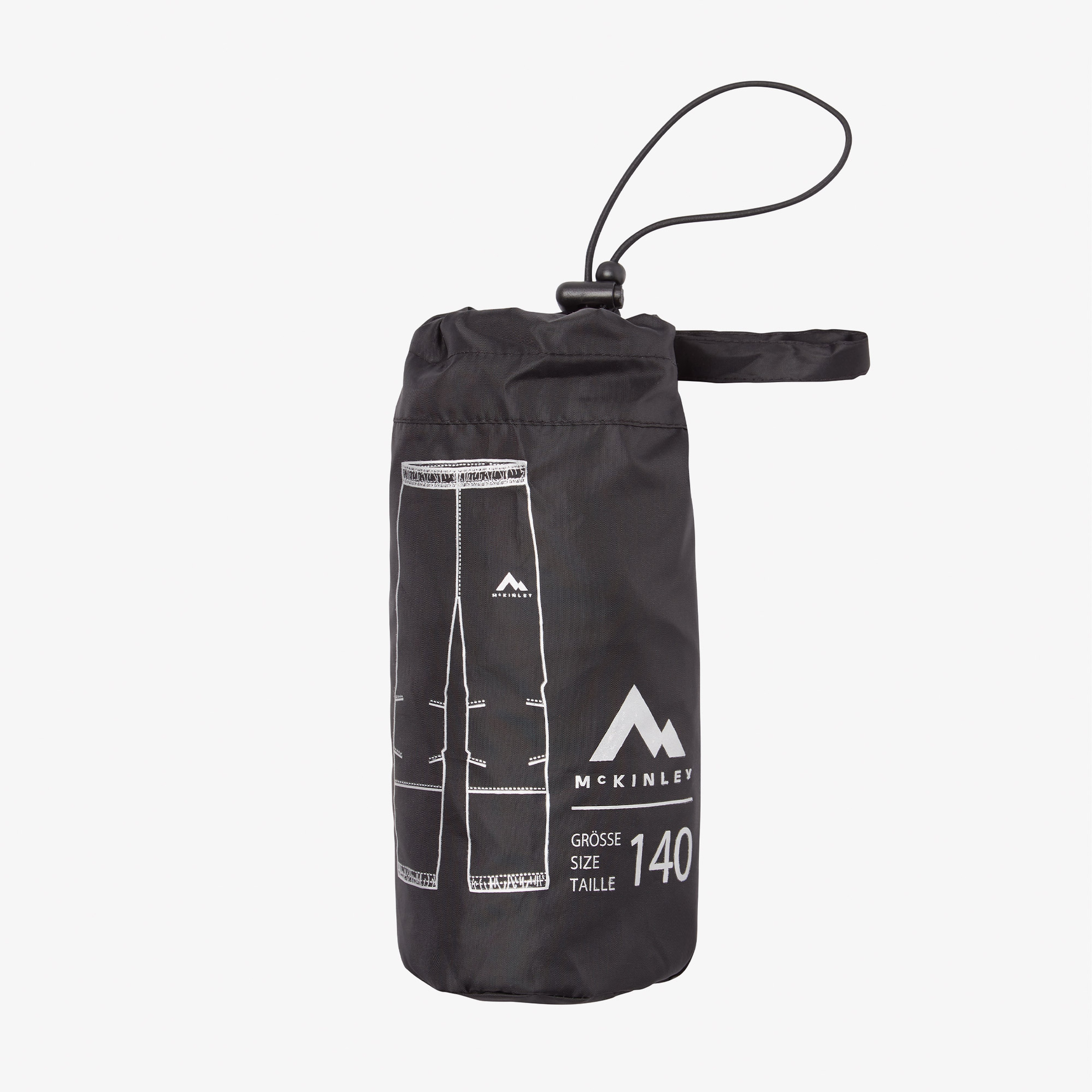 Mc Kinley Longville III Jrs Çocuk Siyah Outdoor Pantolon