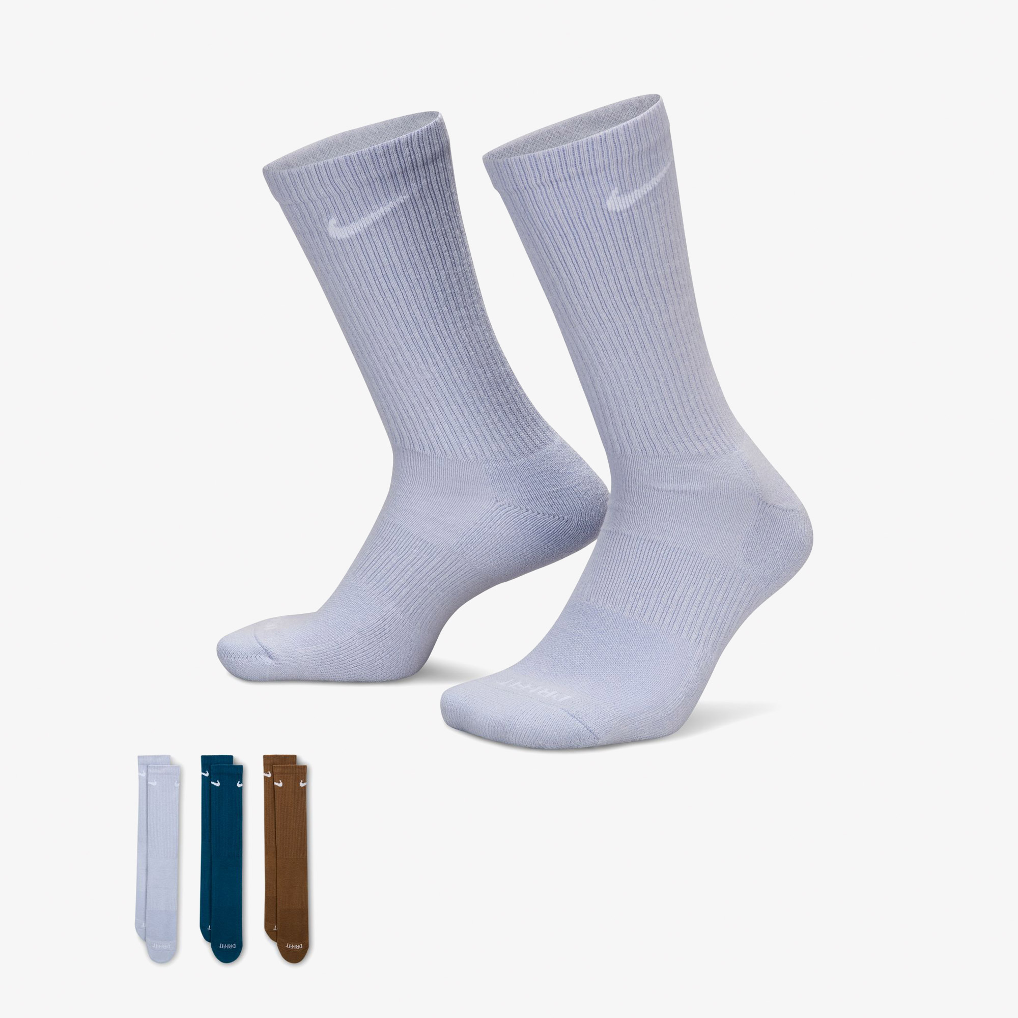 Nike Everyday Plus Cushioned Unisex Renkli Çorap