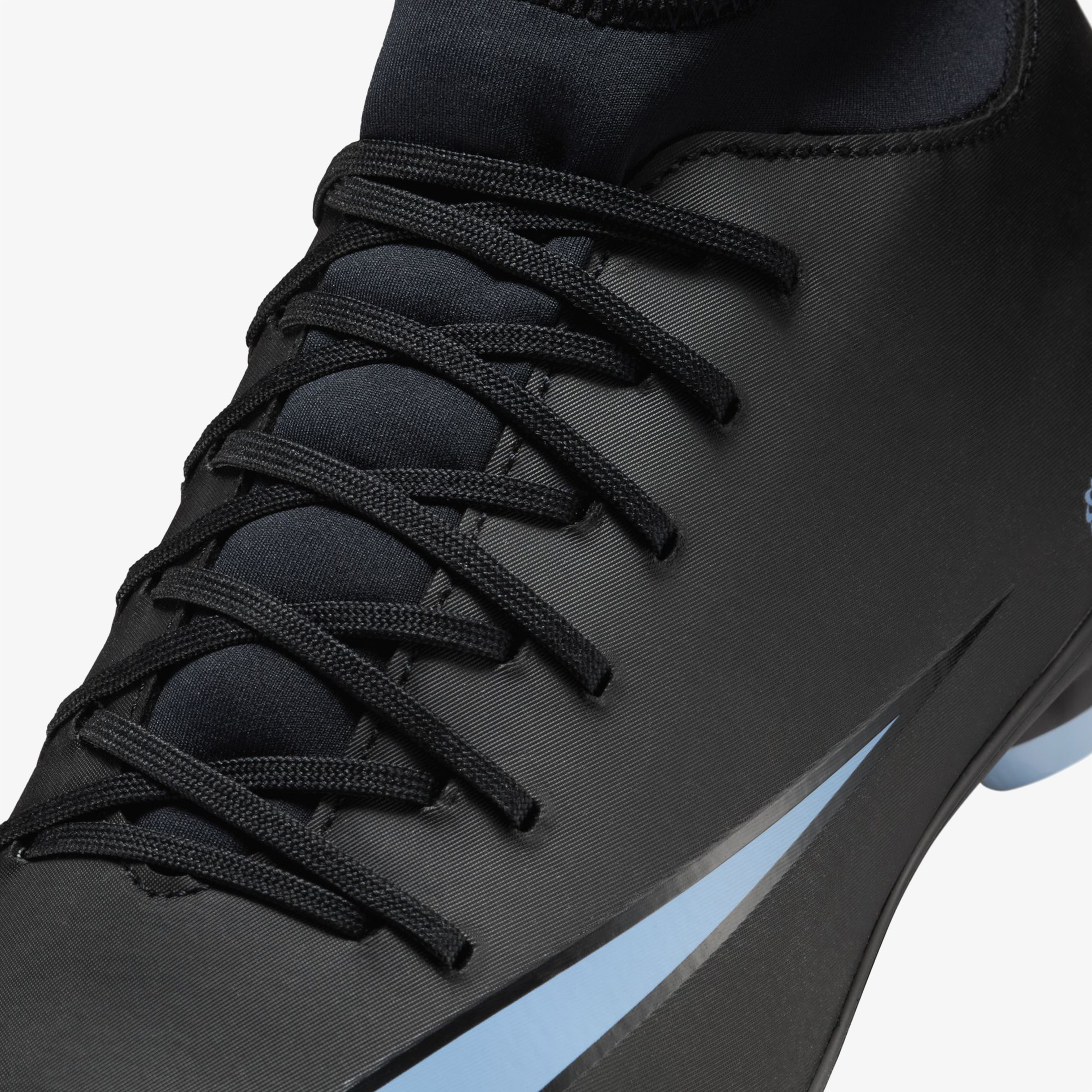 Nike Mercurial Superfly 10 Club Erkek Siyah Çim Saha Kramponu