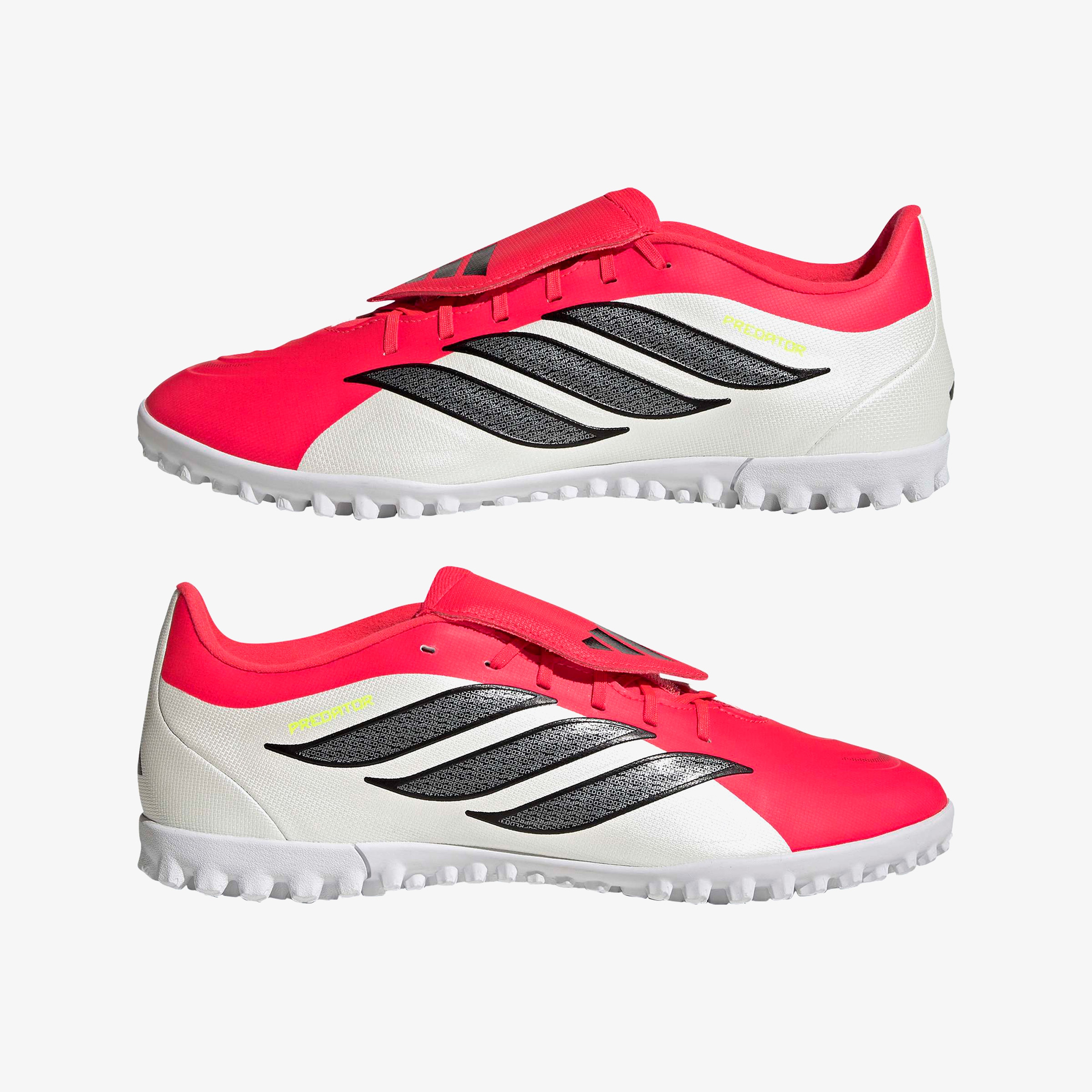 adidas Predator Club Katlanır Dilli Erkek Kırmızı Halı Saha Kramponu