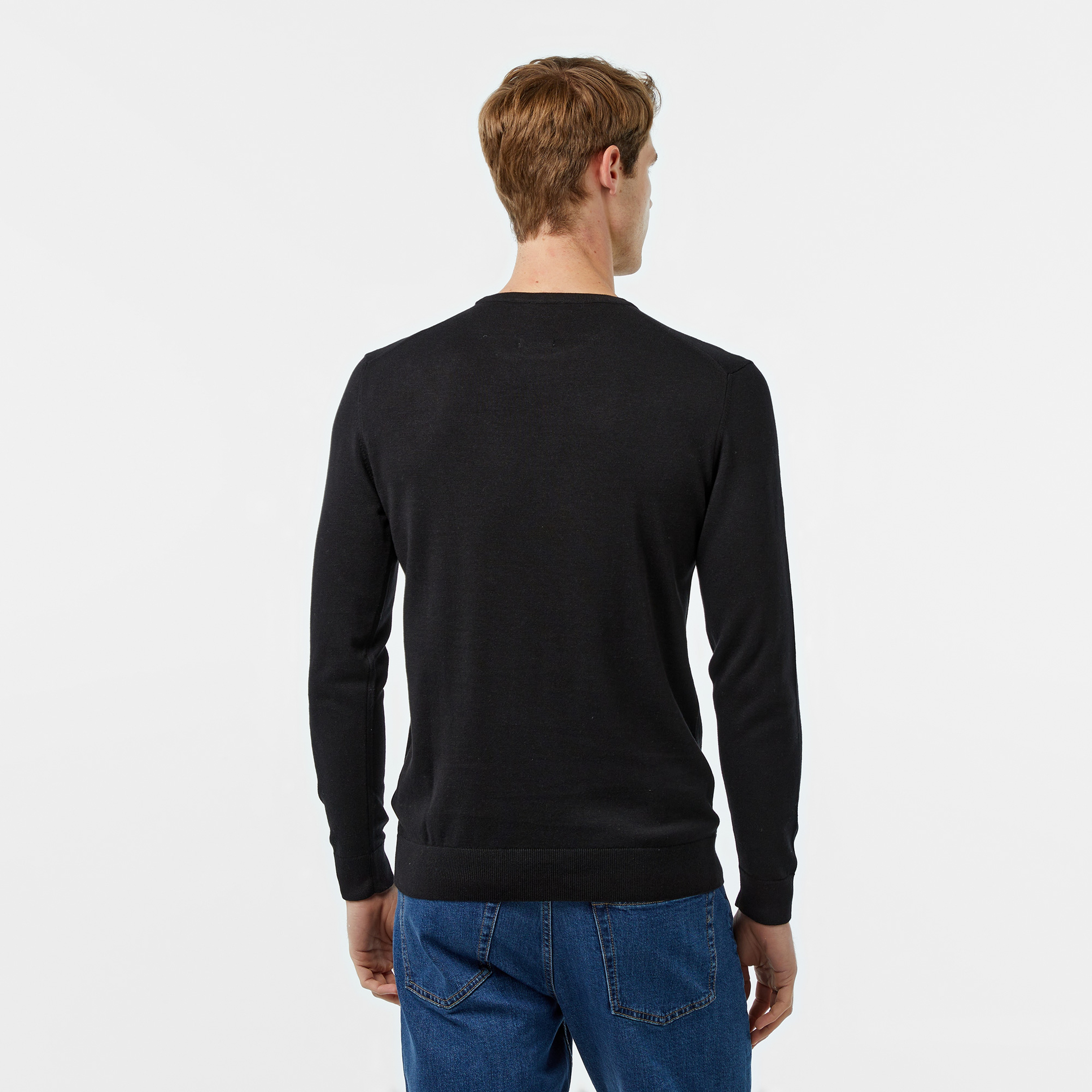 Calvin Klein Erkek Siyah Triko