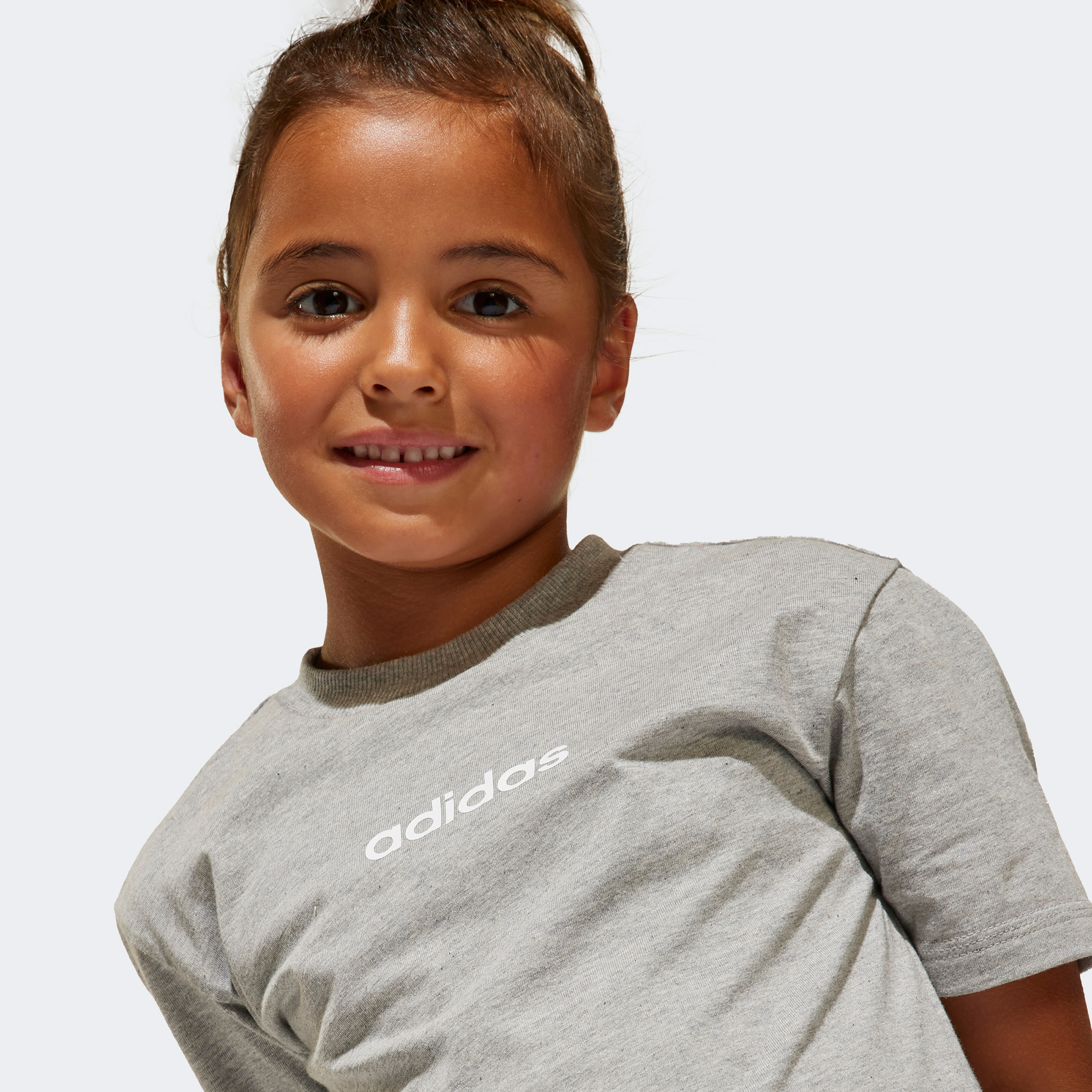 adidas Essentials Set Çocuk Gri Eşofman Takımı