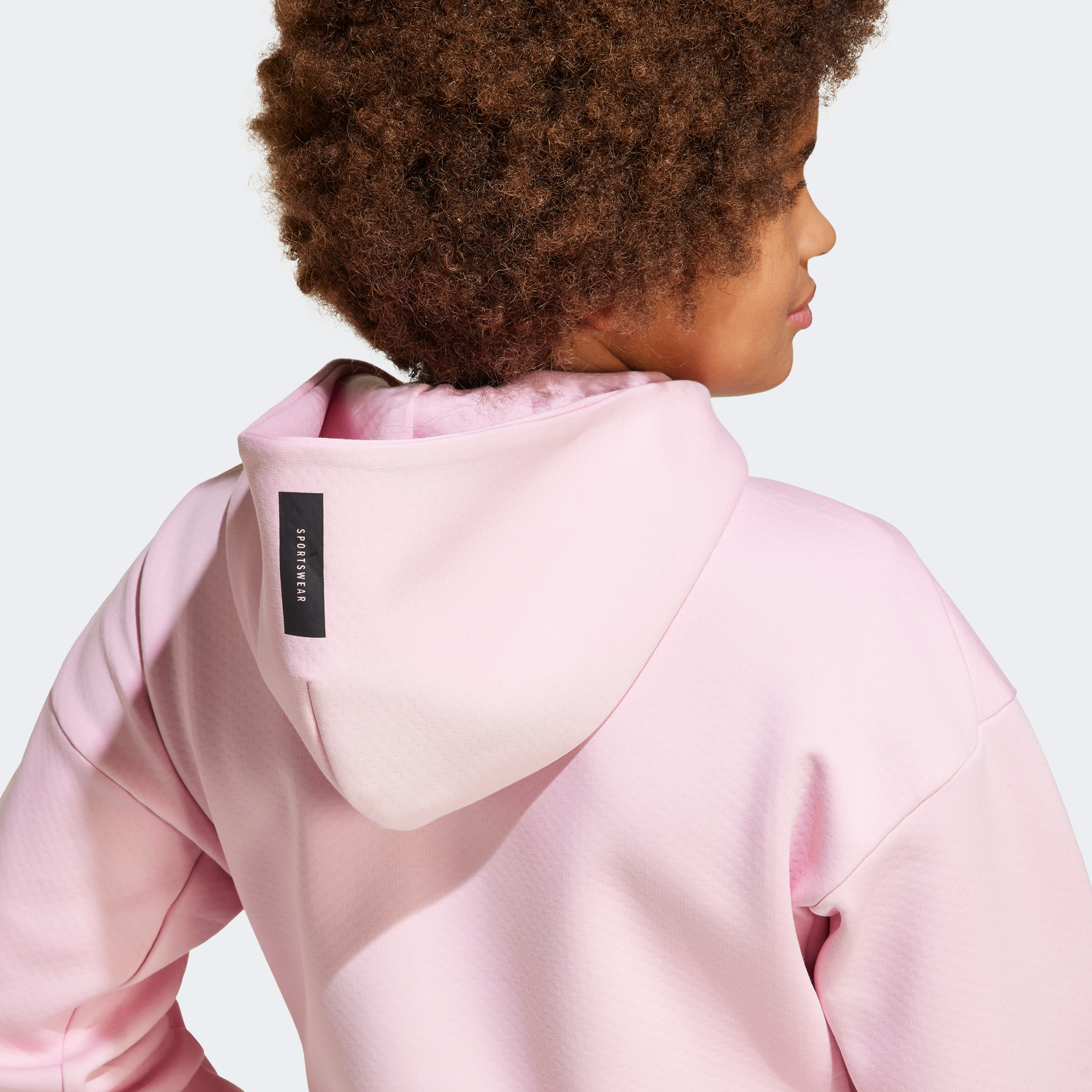 adidas Z.N.E. Full-Zip Genç Çocuk Pembe Eşofman Üstü