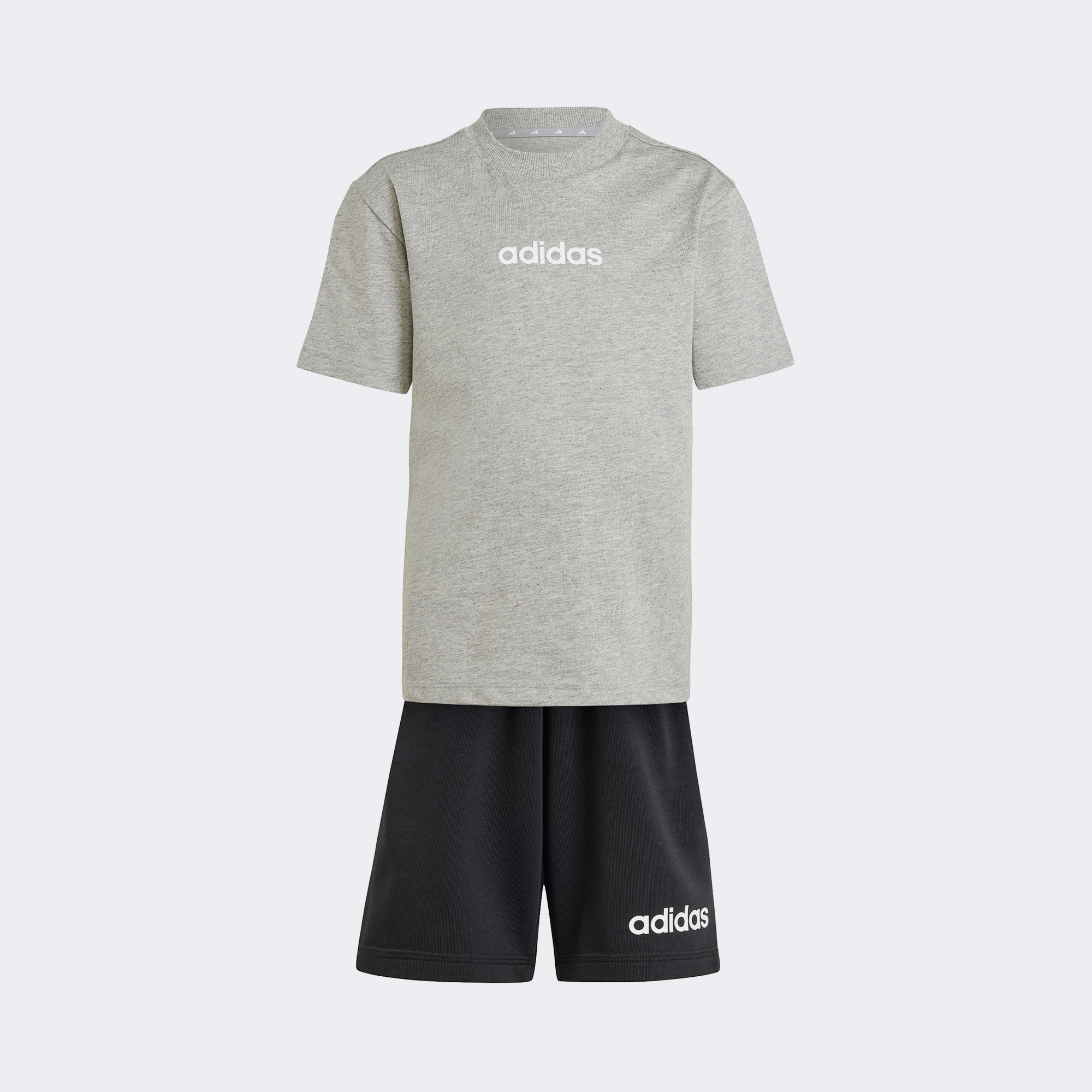 adidas Essentials Set Çocuk Gri Eşofman Takımı