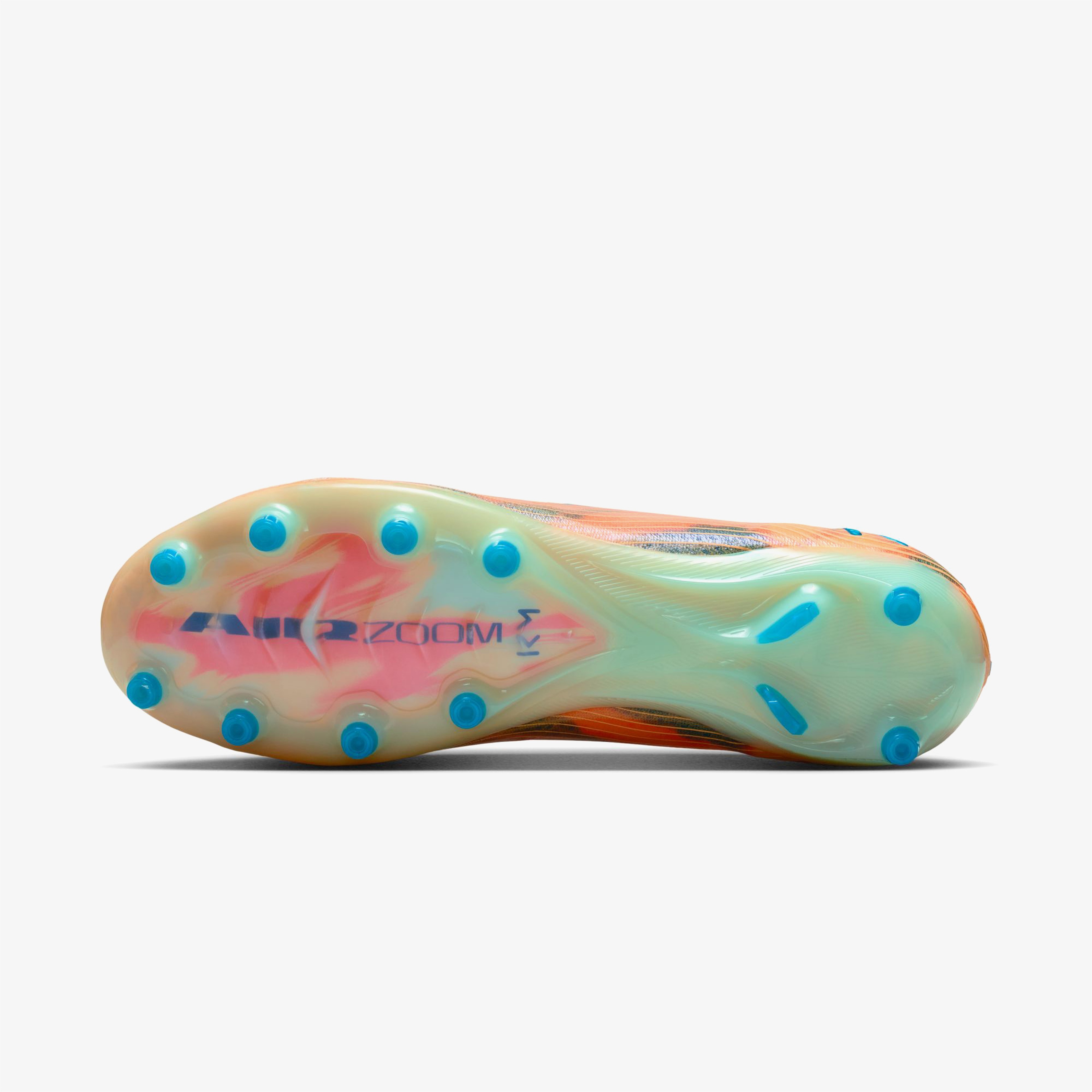 Nike Mercurial Vapor 16 Elite Kylian Mbappe Erkek Turuncu Çim Saha Kramponu