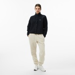 Columbia Jasper Ridge Pebbled Fleece Full Snap Kadın Siyah Outdoor Sweatshirt
