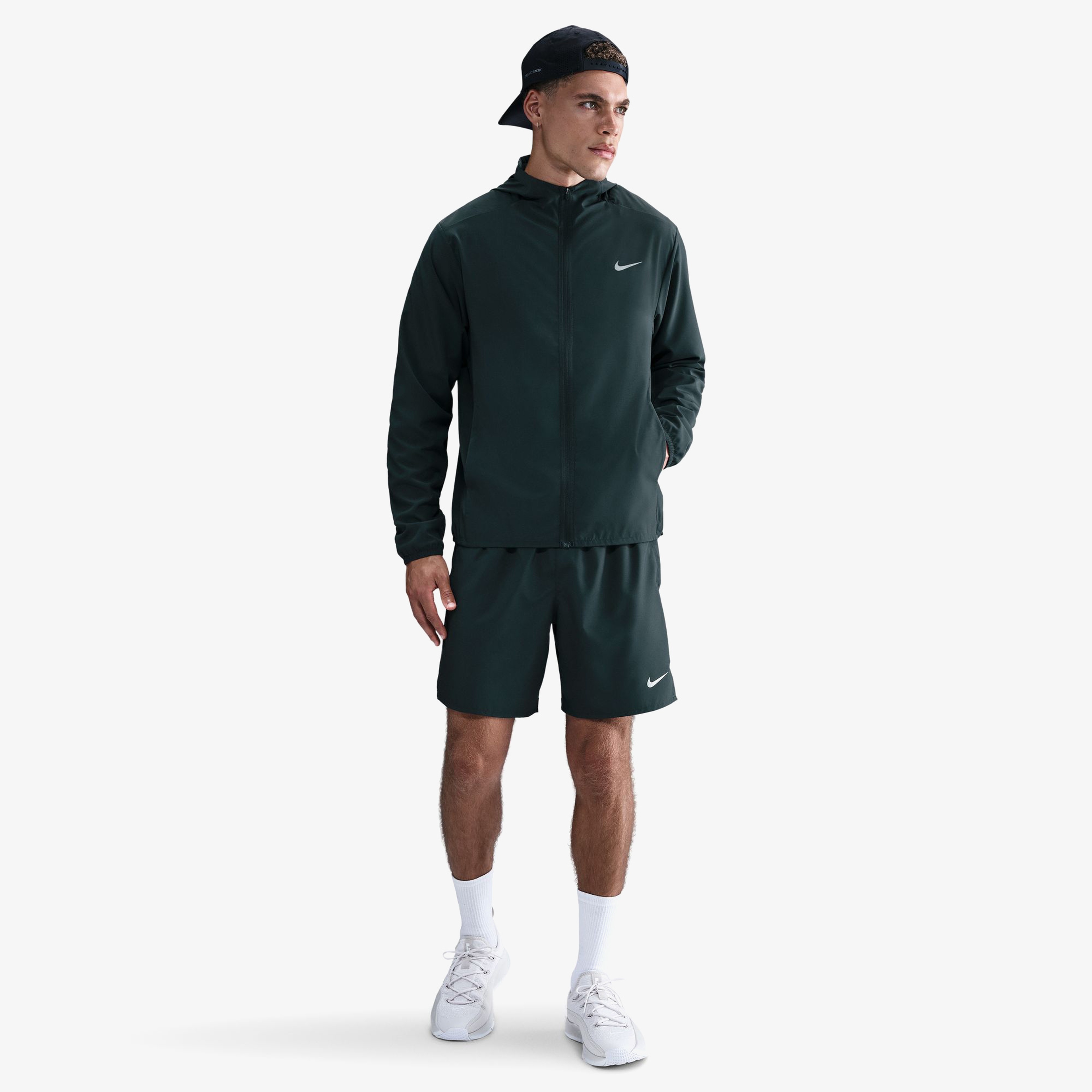 Nike Form Erkek Yeşil Antrenman Ceketi