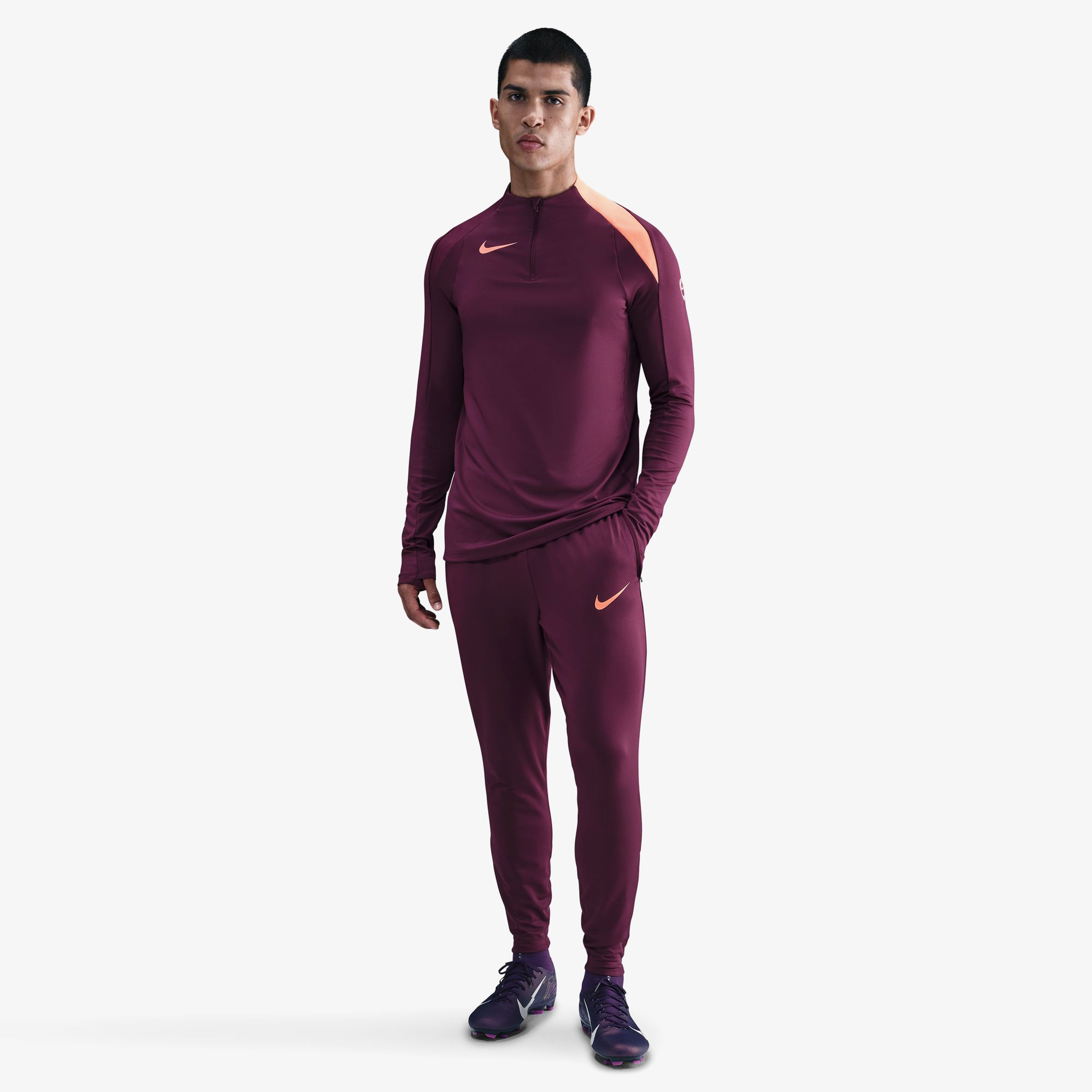 Nike Strike Erkek Bordo Eşofman Altı