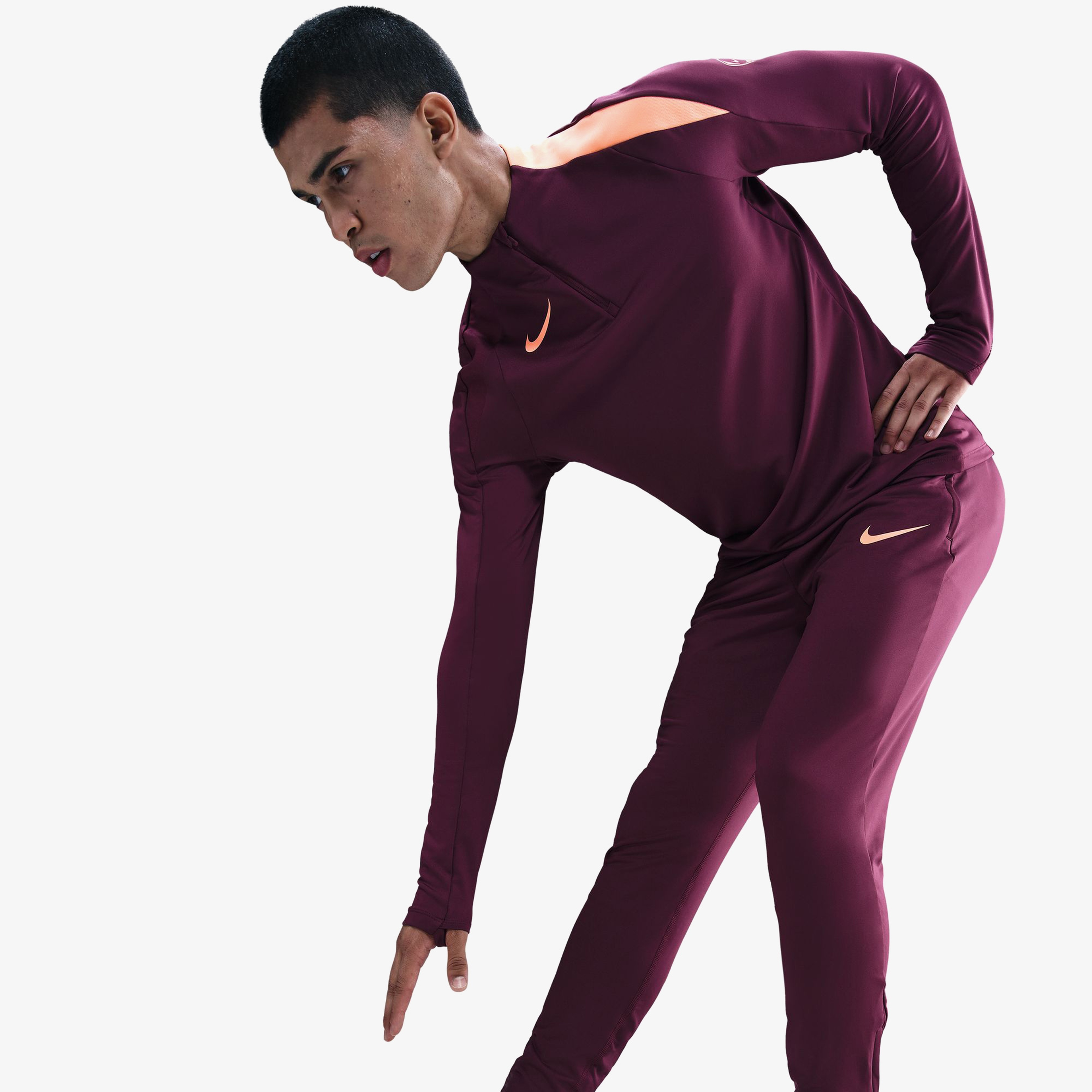 Nike Strike Erkek Bordo Eşofman Altı