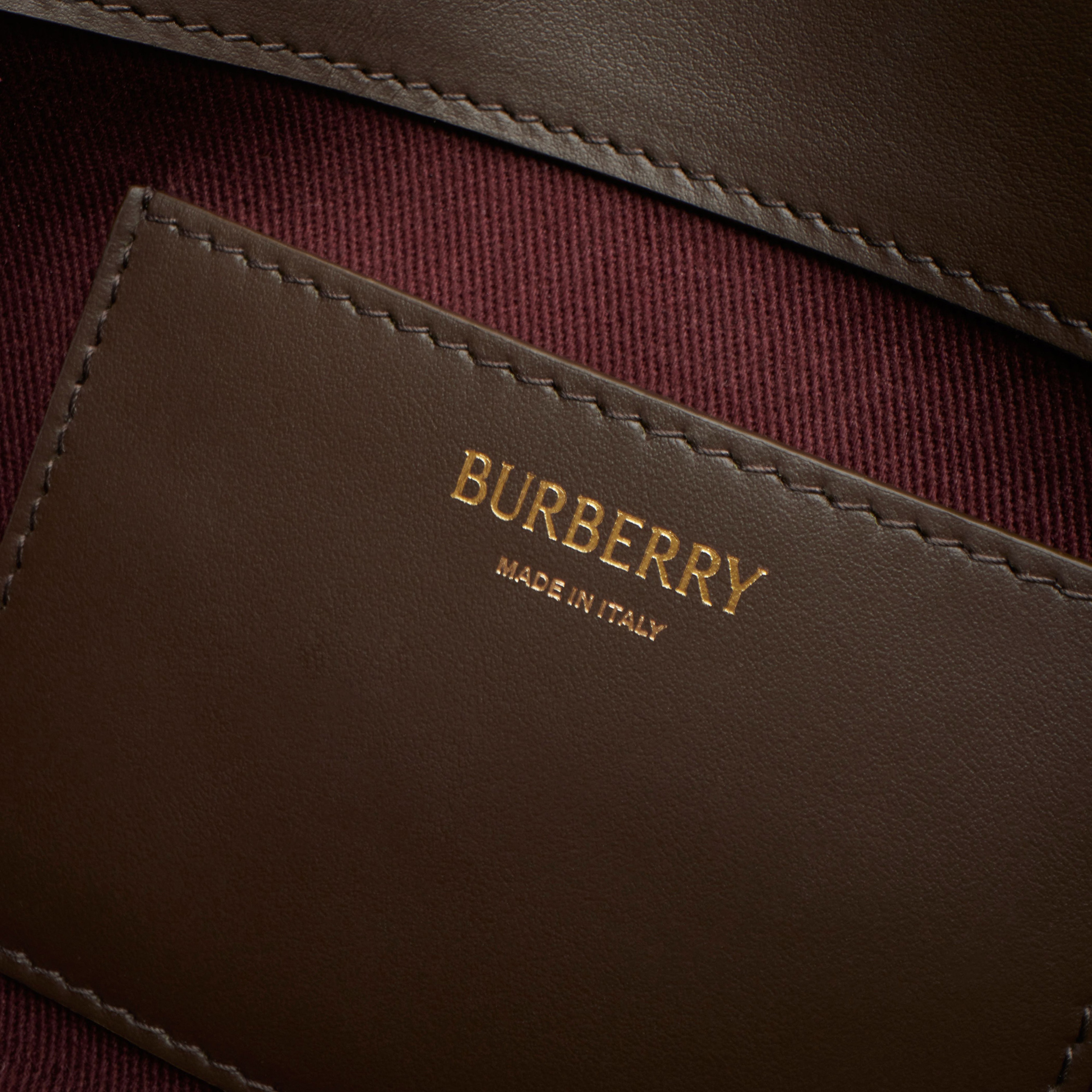 Burberry Small Note Kadın Haki Omuz Çantası