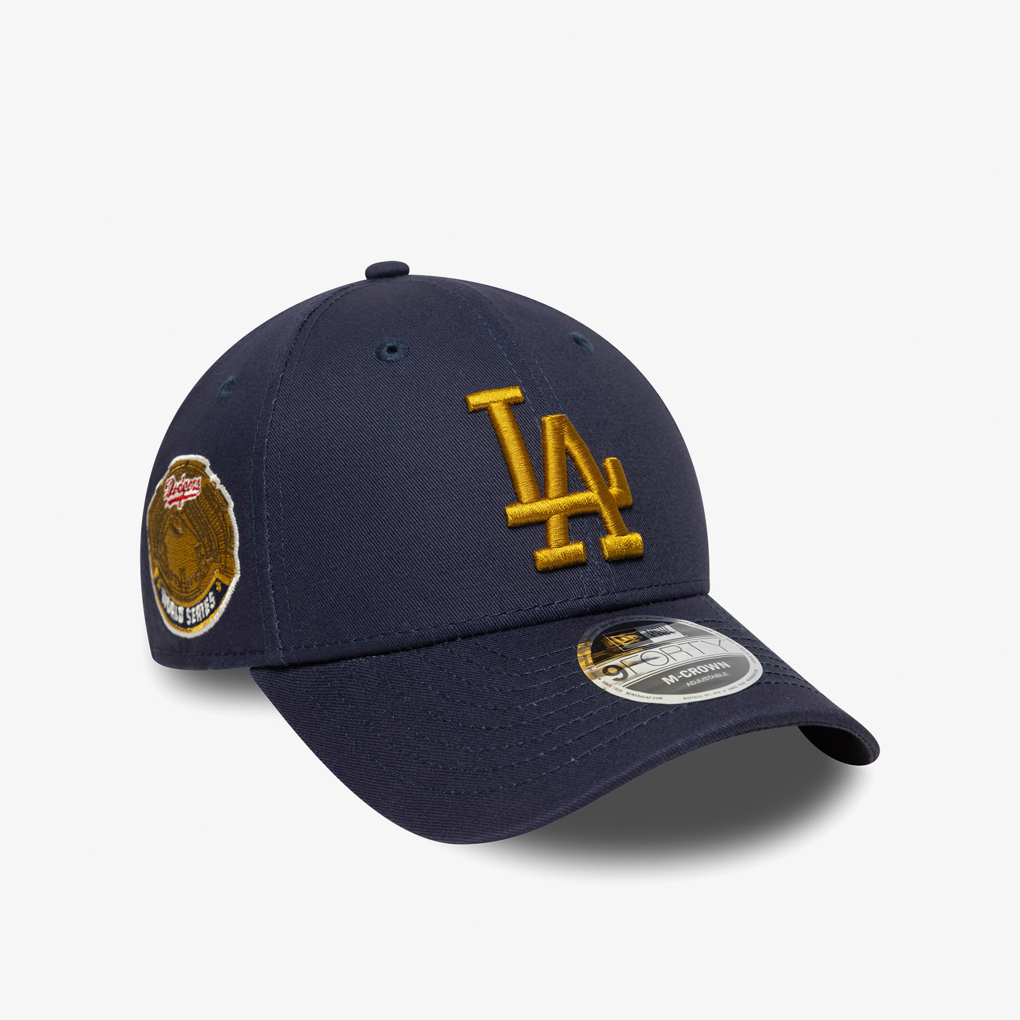 New Era LA Dodgers MLB World Series Patch Unisex Lacivert Şapka