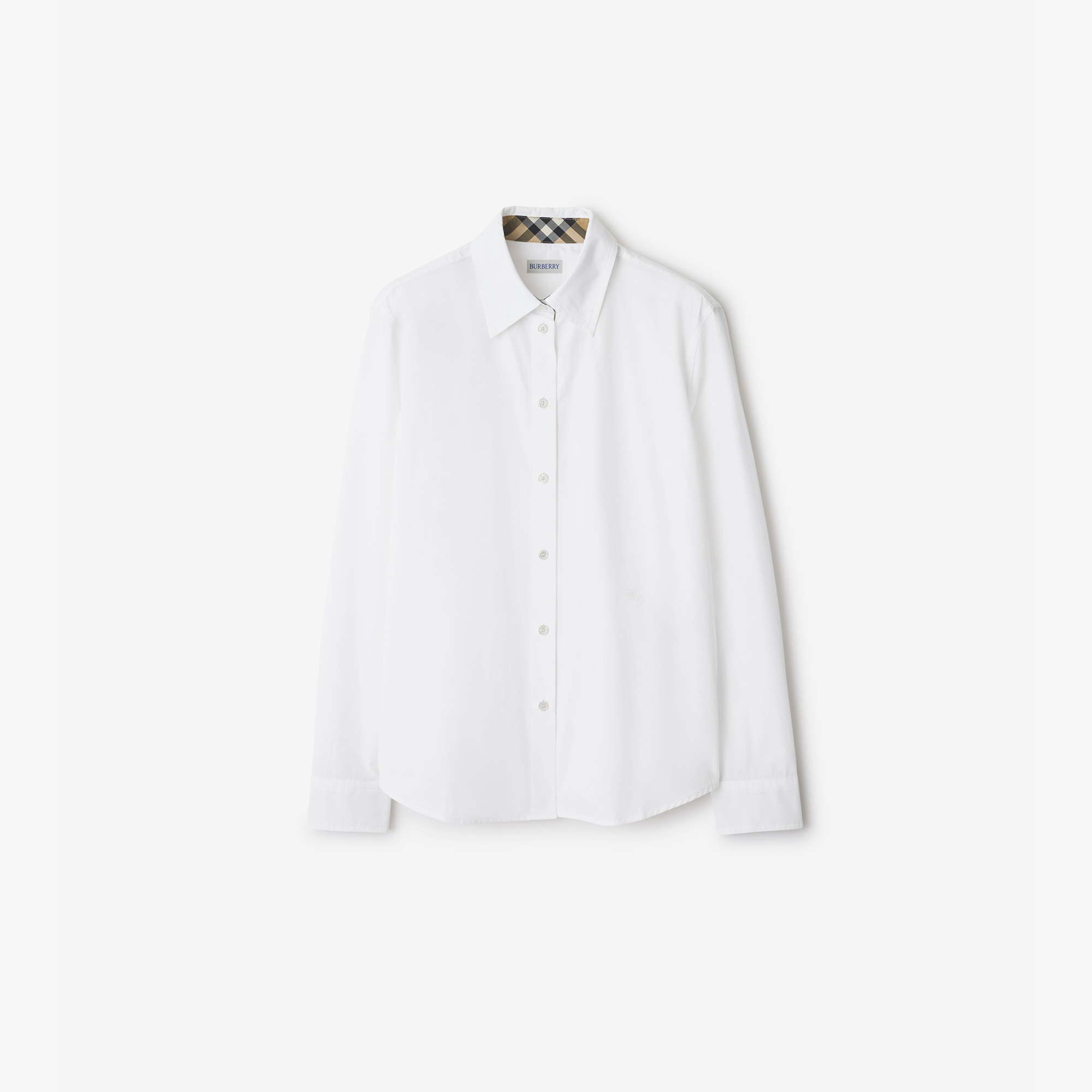 Burberry Kadın Beyaz Gömlek