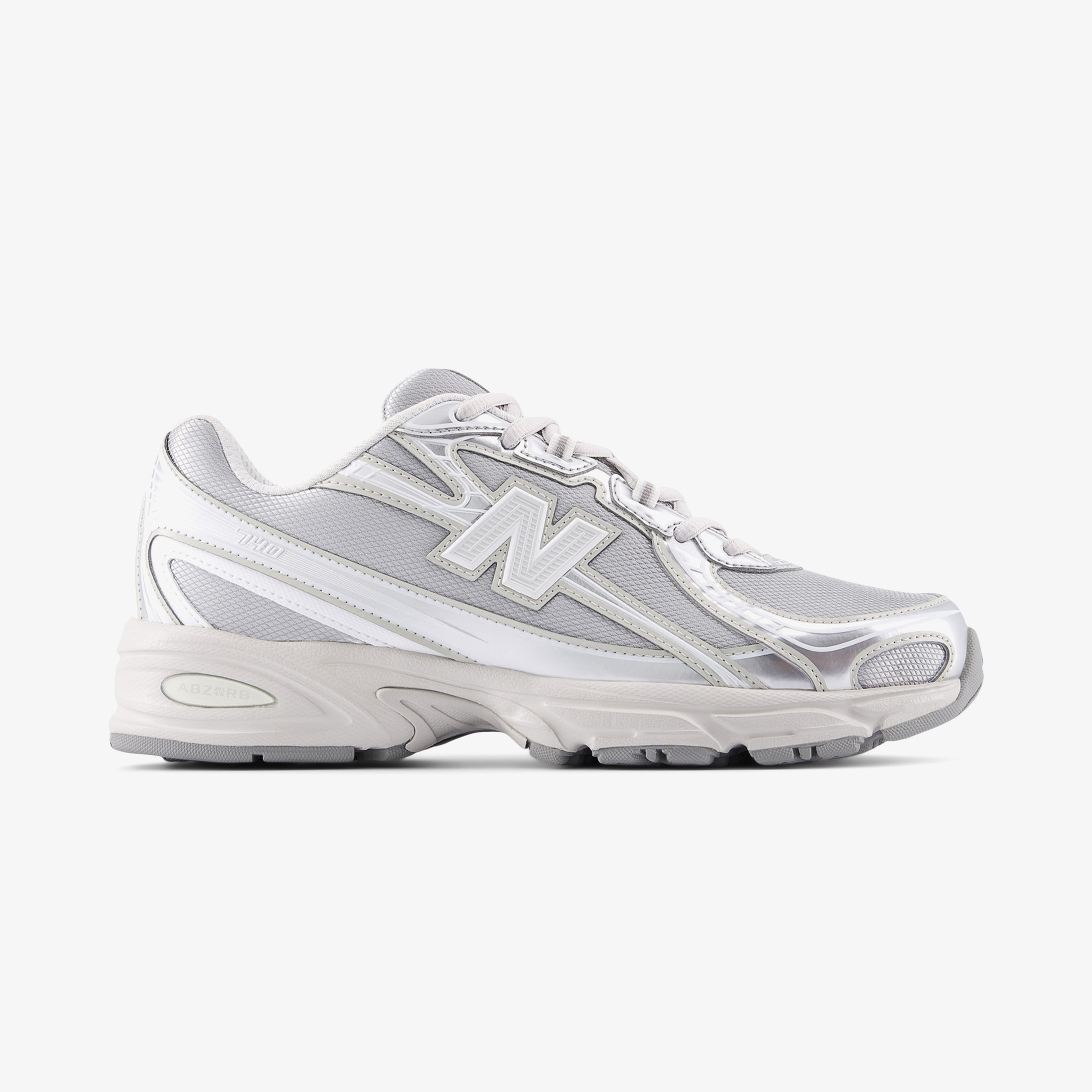 New Balance 740 Unisex Gri Spor Ayakkabı