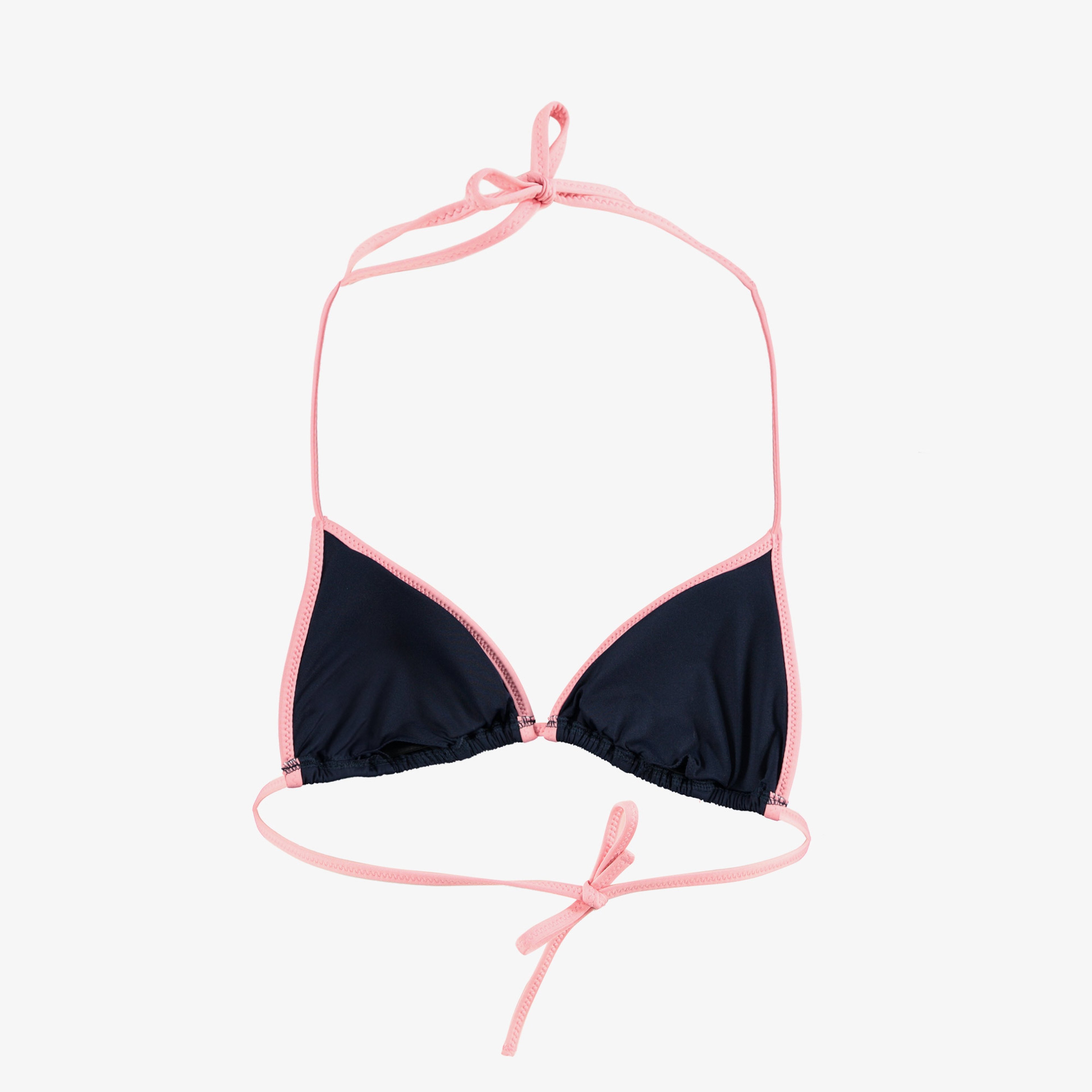 Tommy Jeans Triangle Kadın Mavi Bikini Üstü