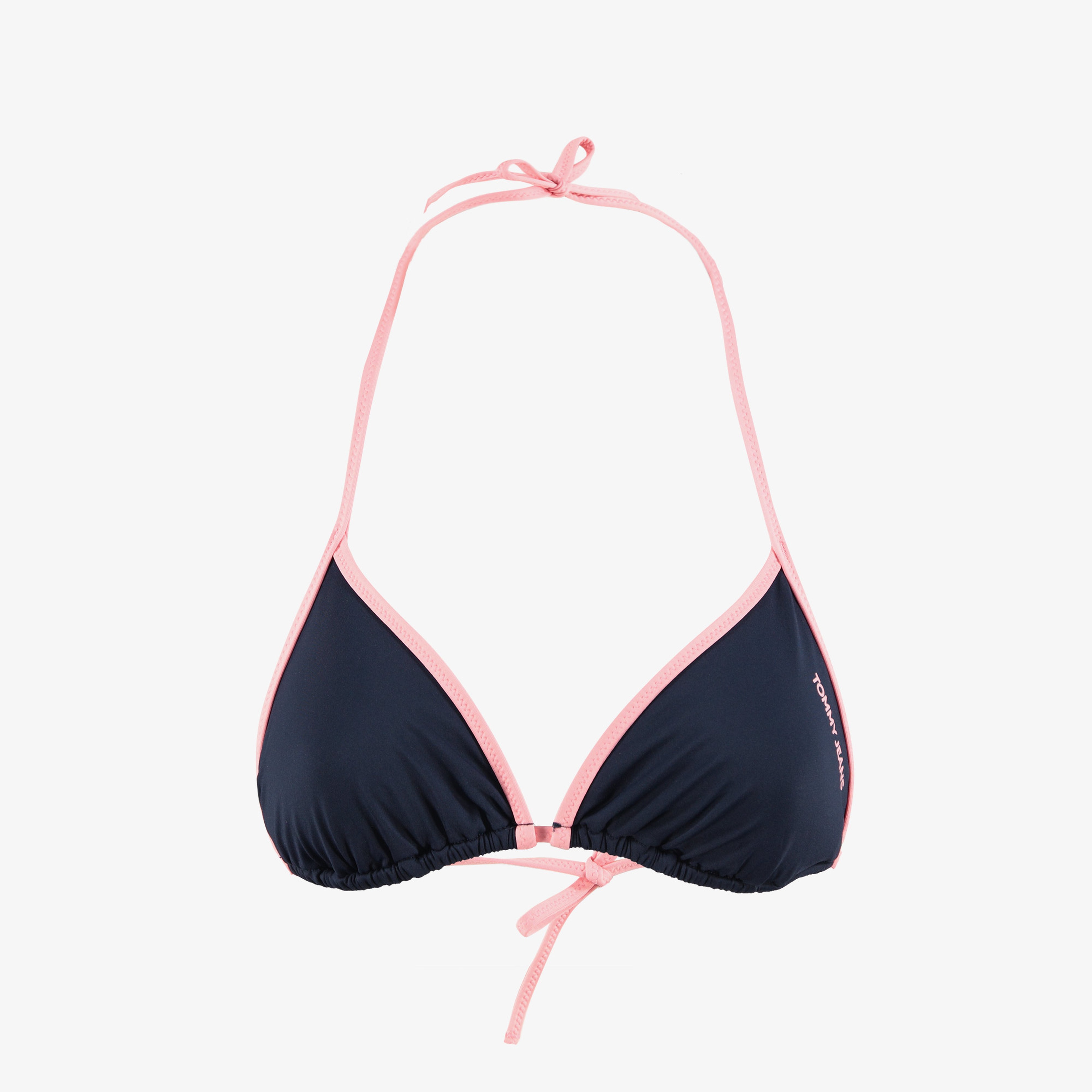 Tommy Jeans Triangle Kadın Mavi Bikini Üstü