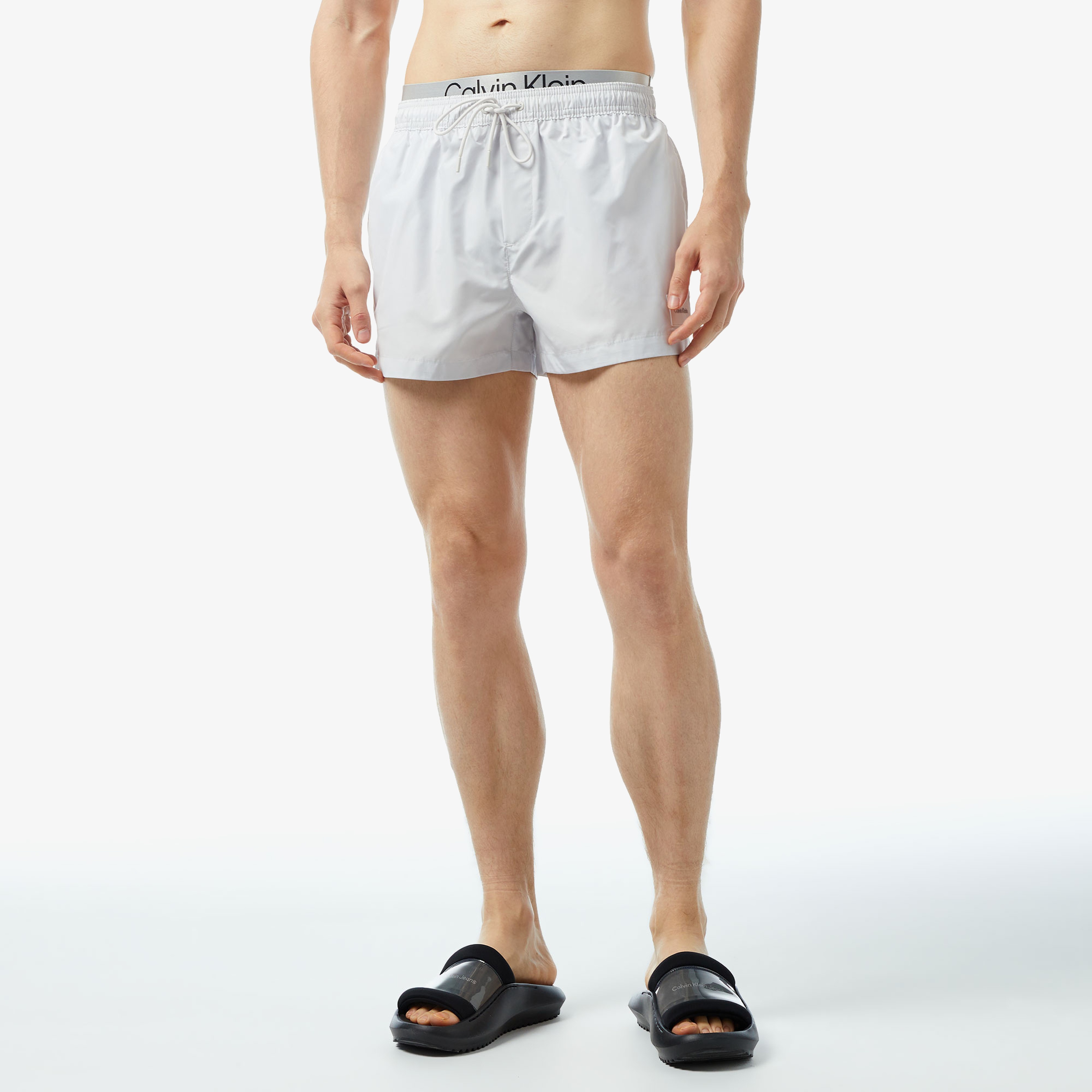 Calvin Klein Steel Erkek Beyaz Mayo Şort