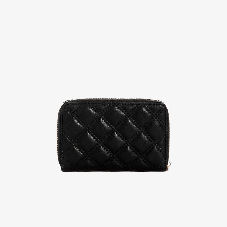 Guess Didi Large Zip Occhiali Kadın Siyah Cüzdan