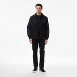 Calvin Klein Cotton Nylon Varisty Bomber Erkek Siyah Mont