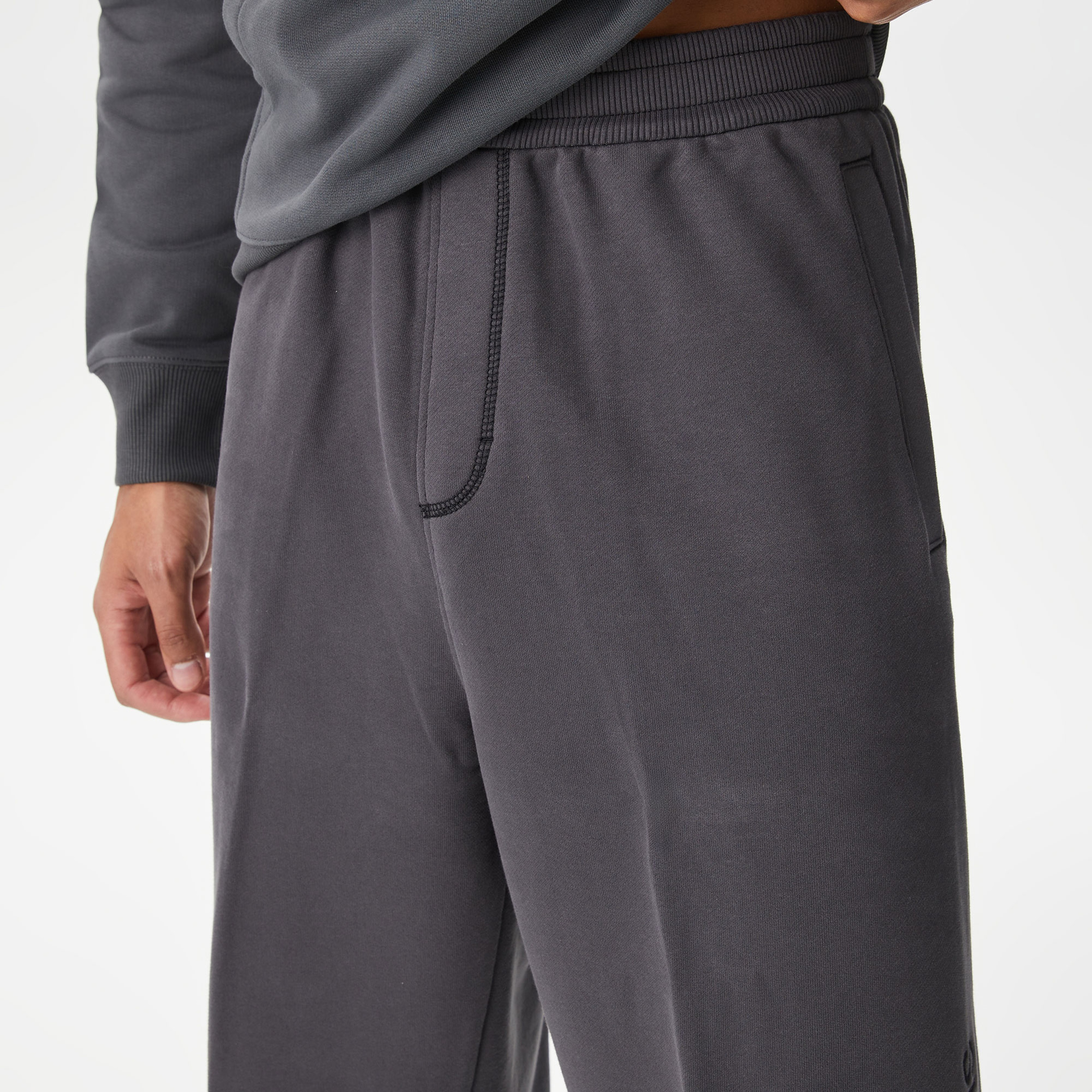 Calvin Klein Jeans Monologo Erkek Gri Eşofman Altı