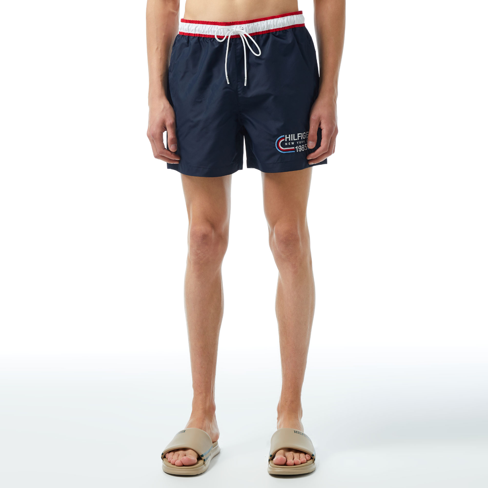 Tommy Hilfiger Medium Drawstring Erkek Lacivert Deniz Şortu