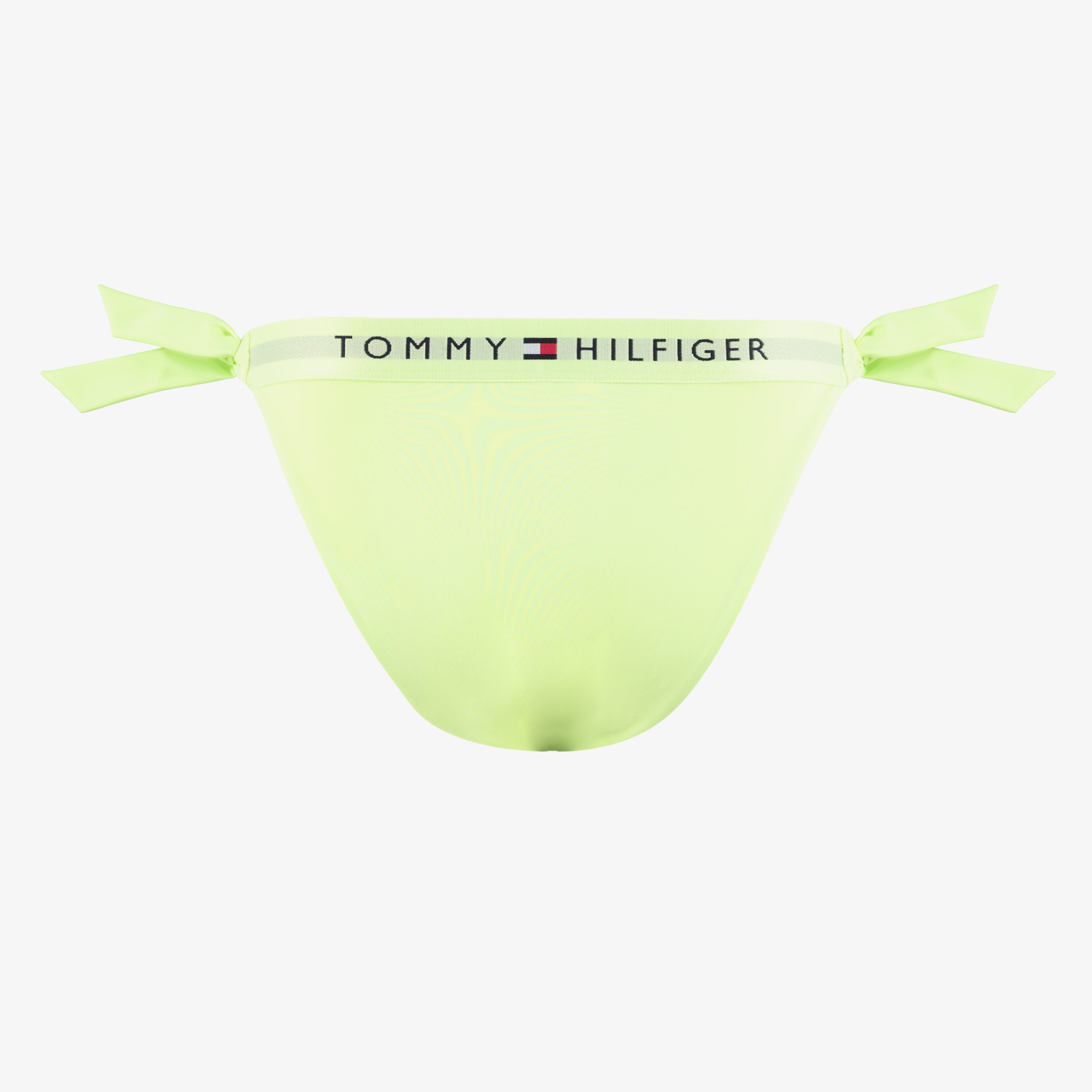 Tommy Hilfiger Side Tie Cheeky Kadın Yeşil Bikini Altı