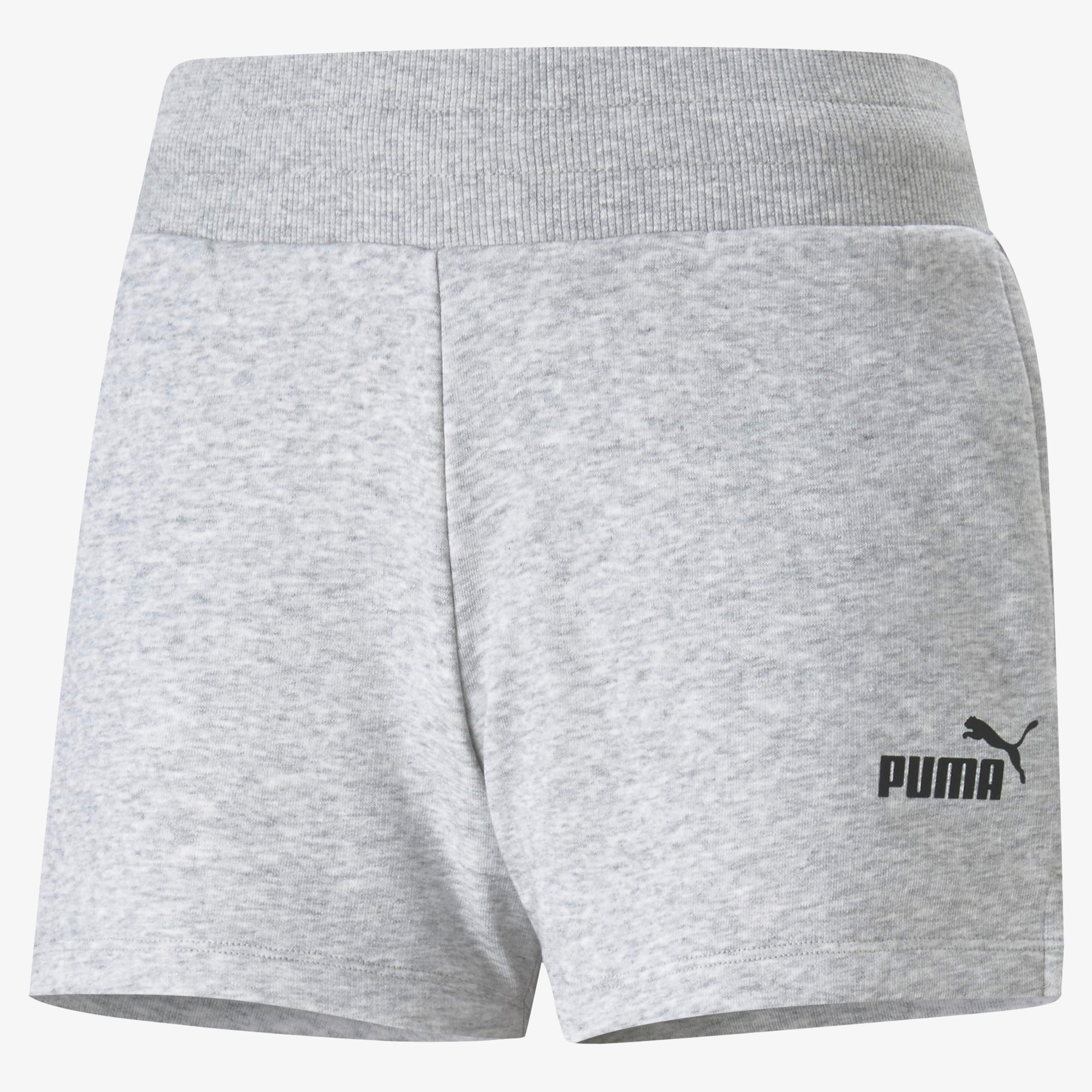 Puma Essential 4" Kadın Gri Şort
