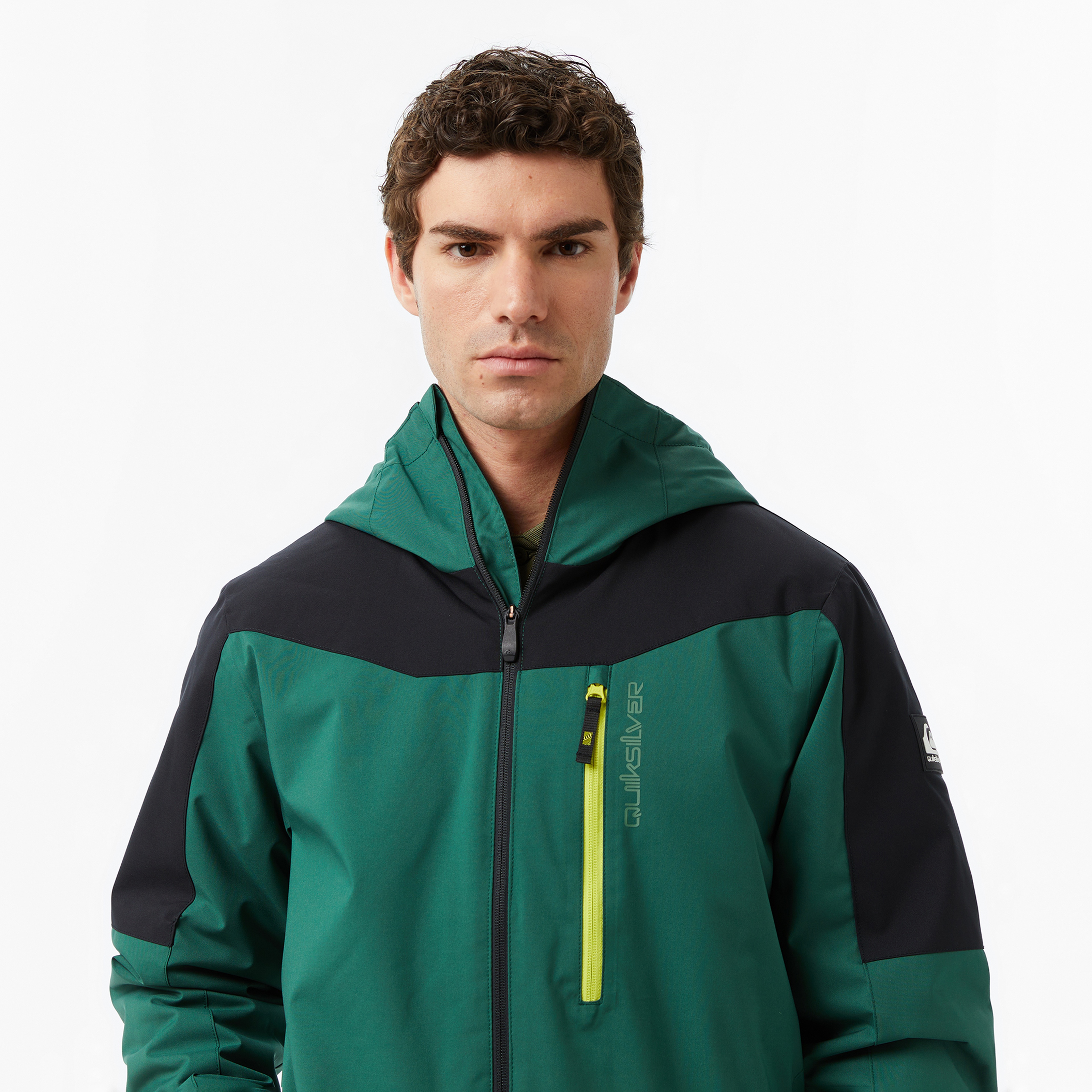 Quiksilver Titano Erkek Yeşil Kayak Montu