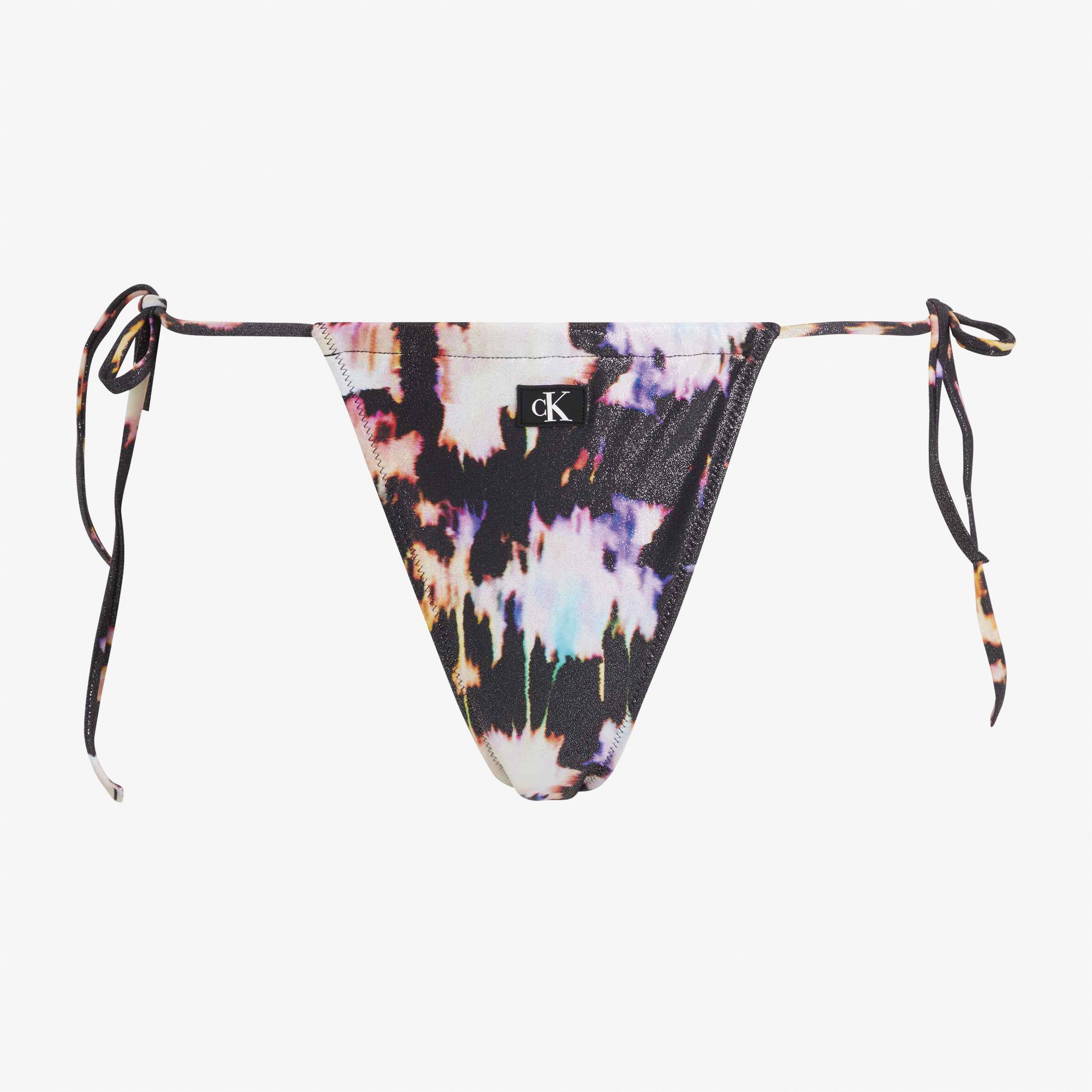Calvin Klein Monogram Foil Kadın Siyah Bikini Altı