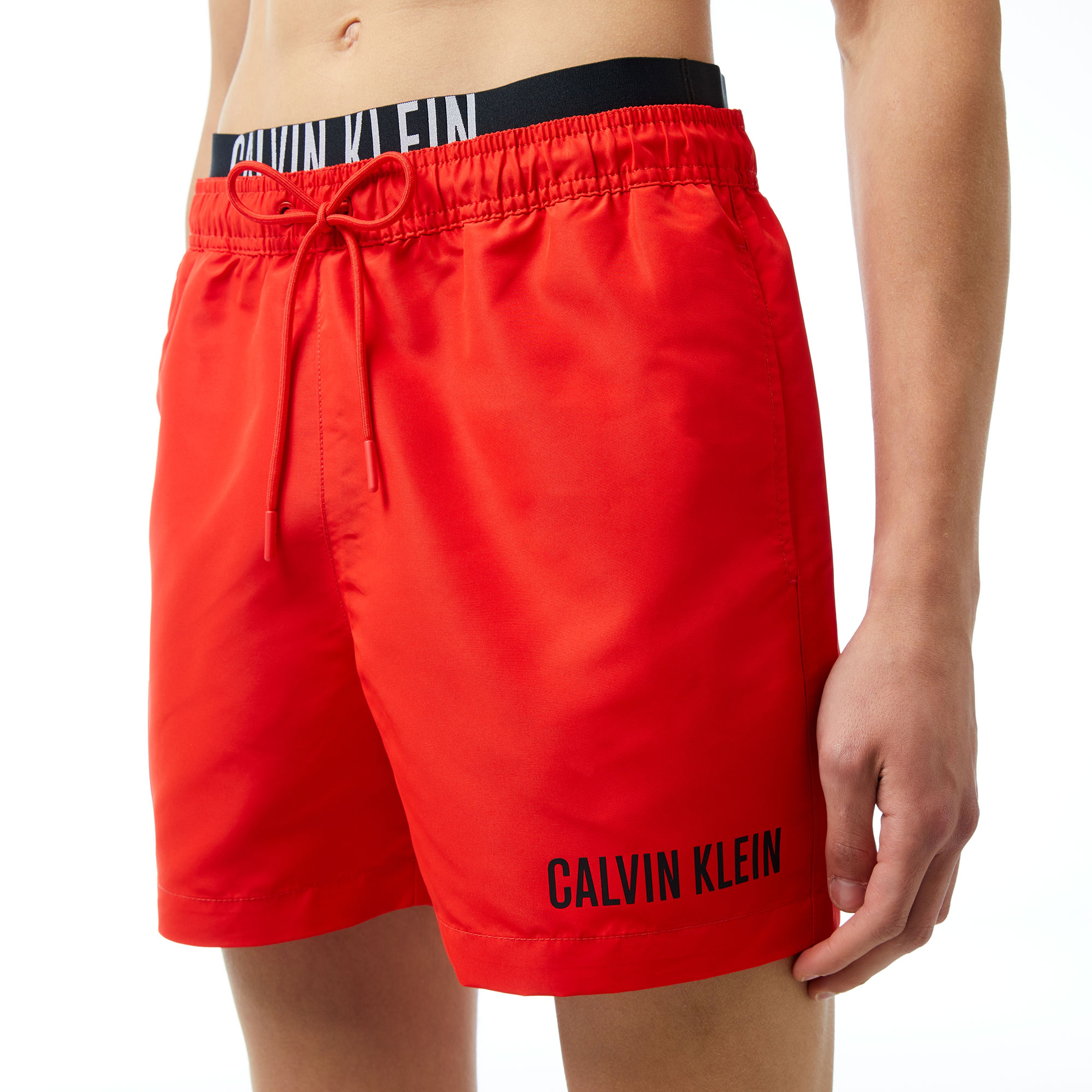 Calvin Klein Intense Power Erkek Kırmızı Mayo Şort