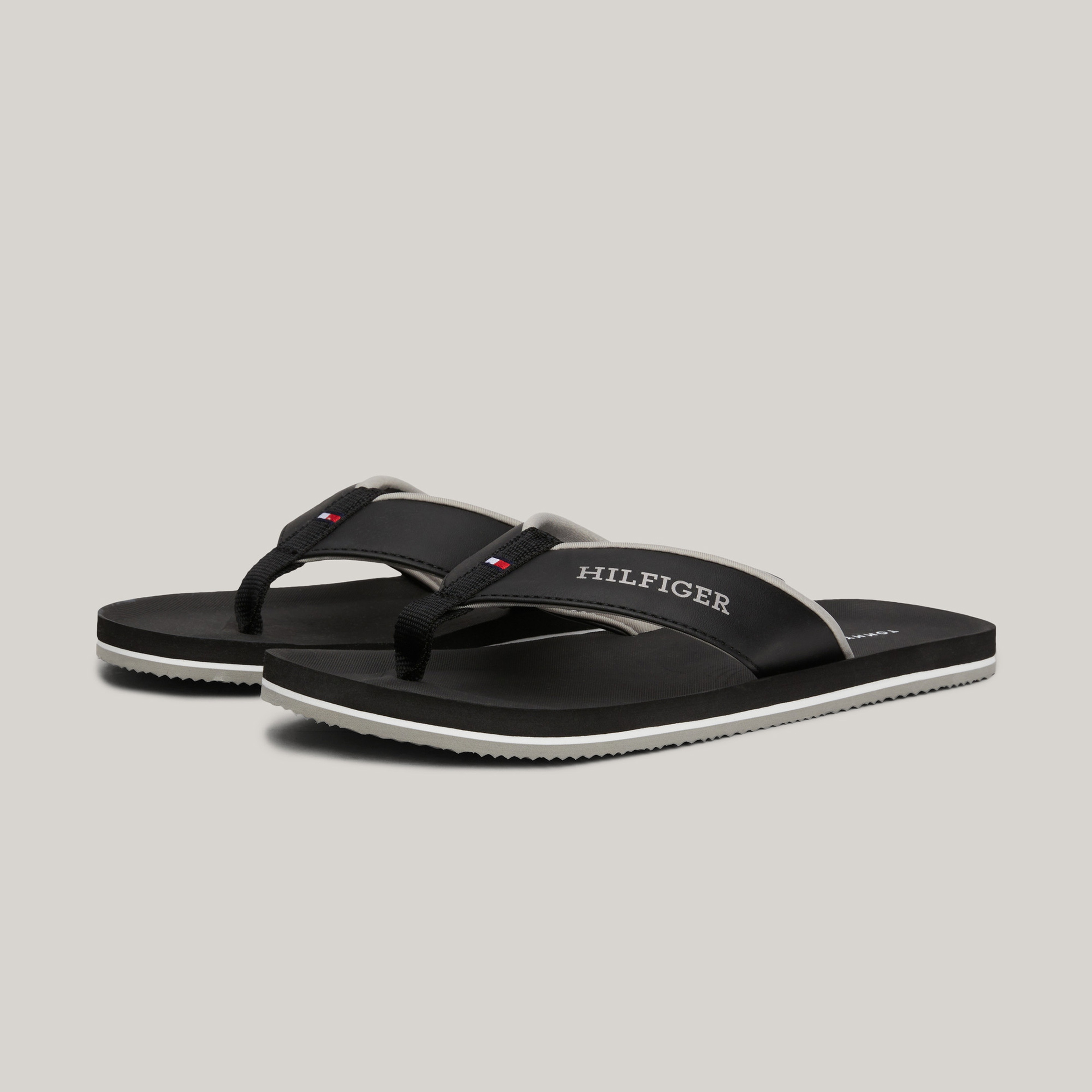 Tommy Hilfiger Comfort Beach Erkek Siyah Terlik