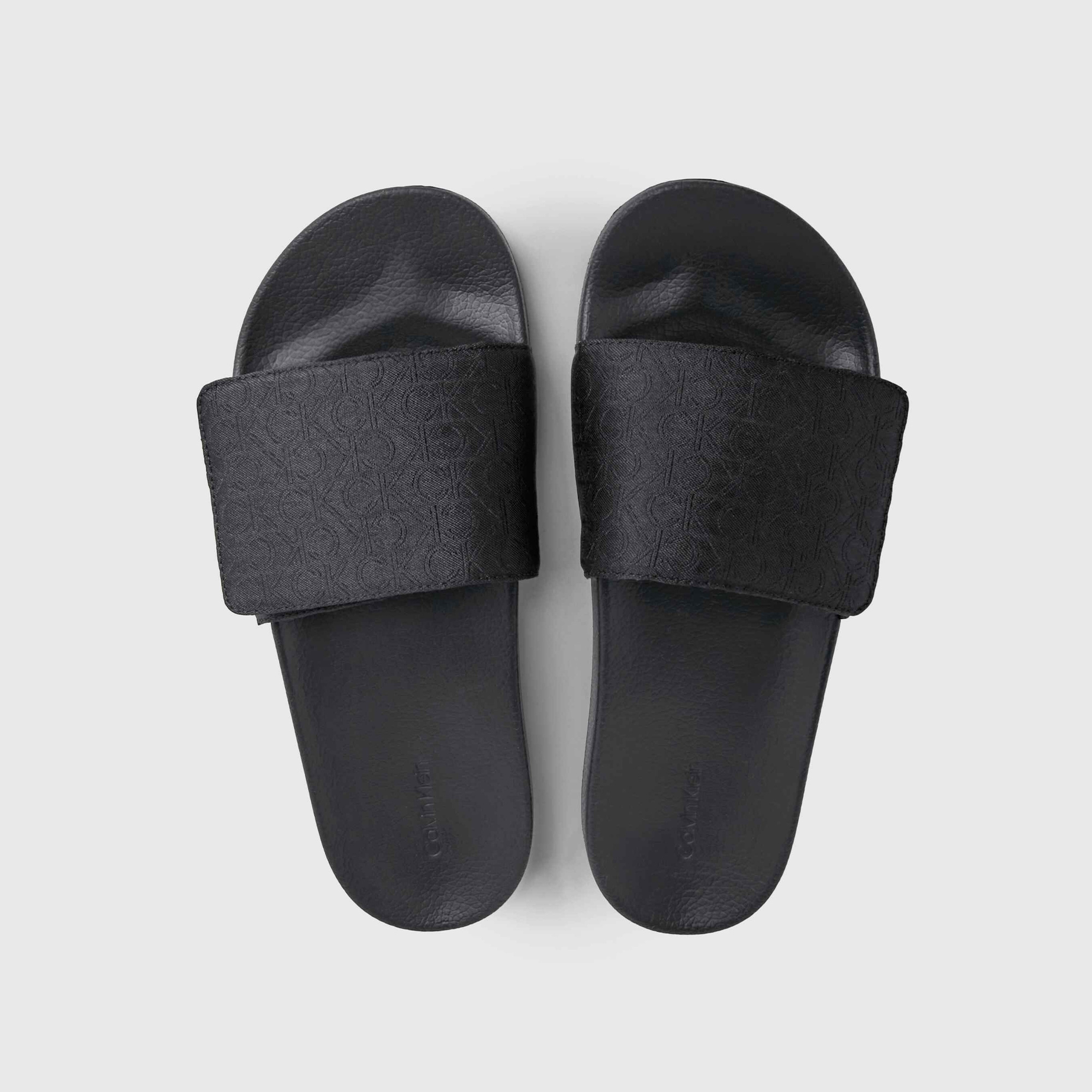 Calvin Klein Adjustable Mono Erkek Siyah Terlik