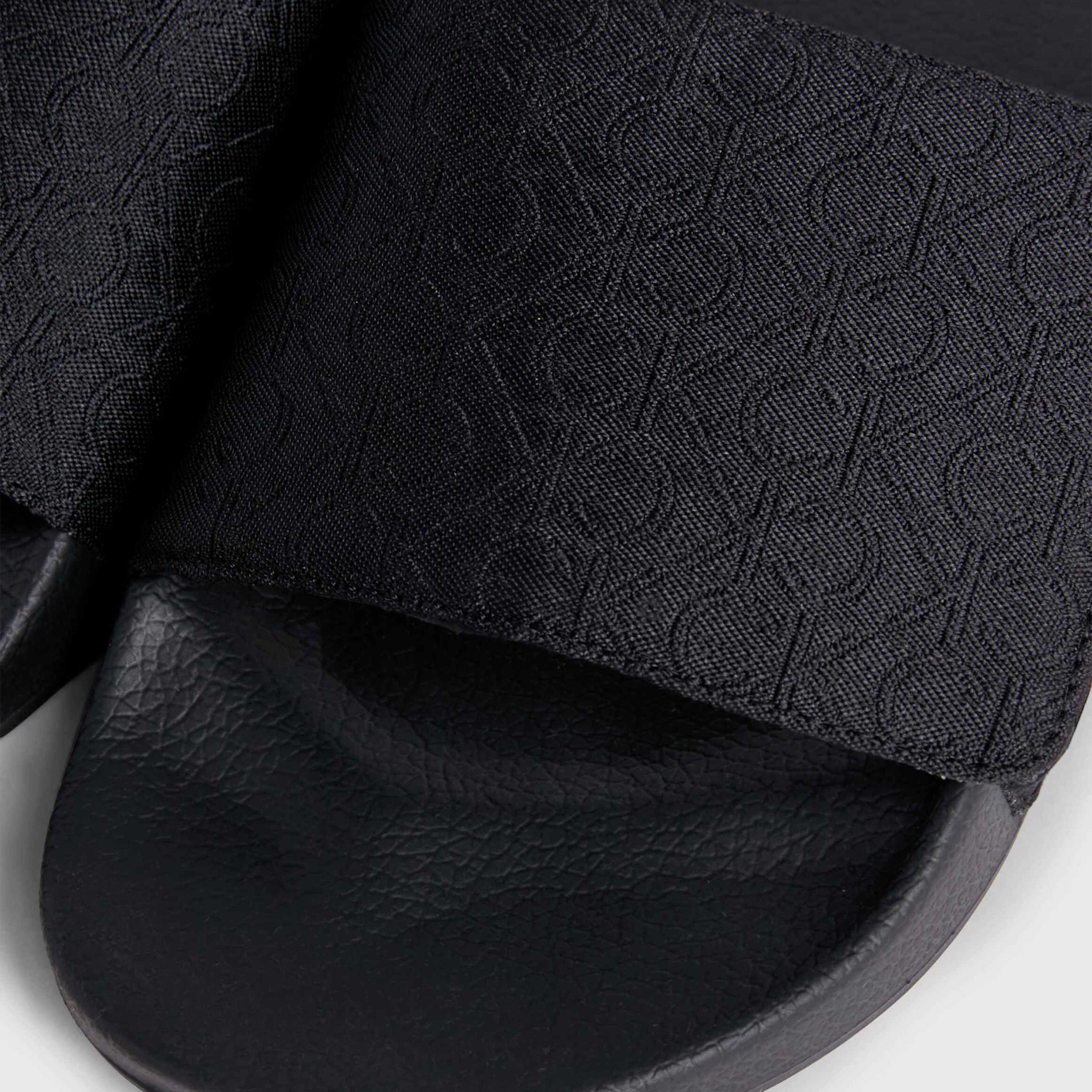 Calvin Klein Adjustable Mono Erkek Siyah Terlik