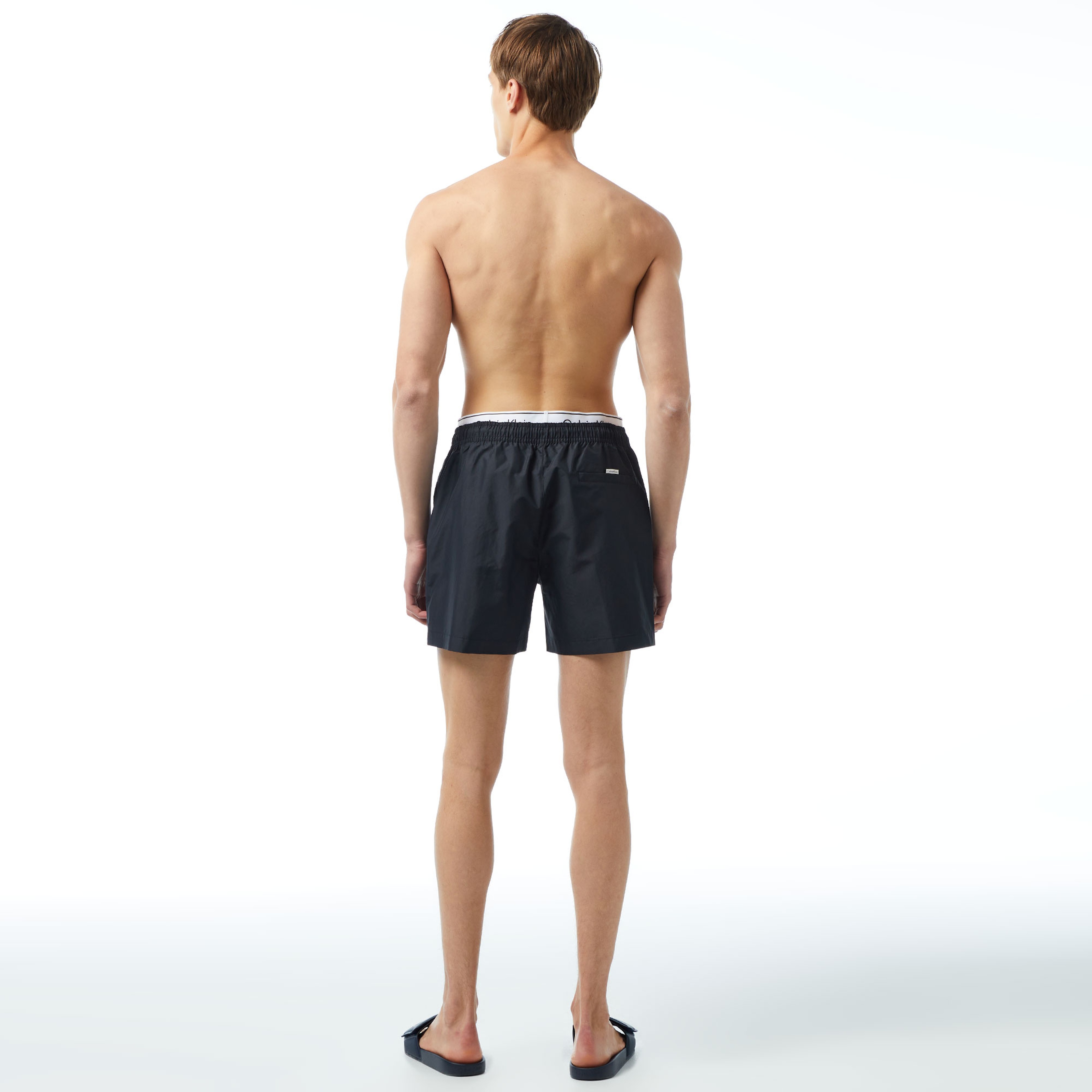 Calvin Klein Meta Legacy Erkek Siyah Mayo Şort